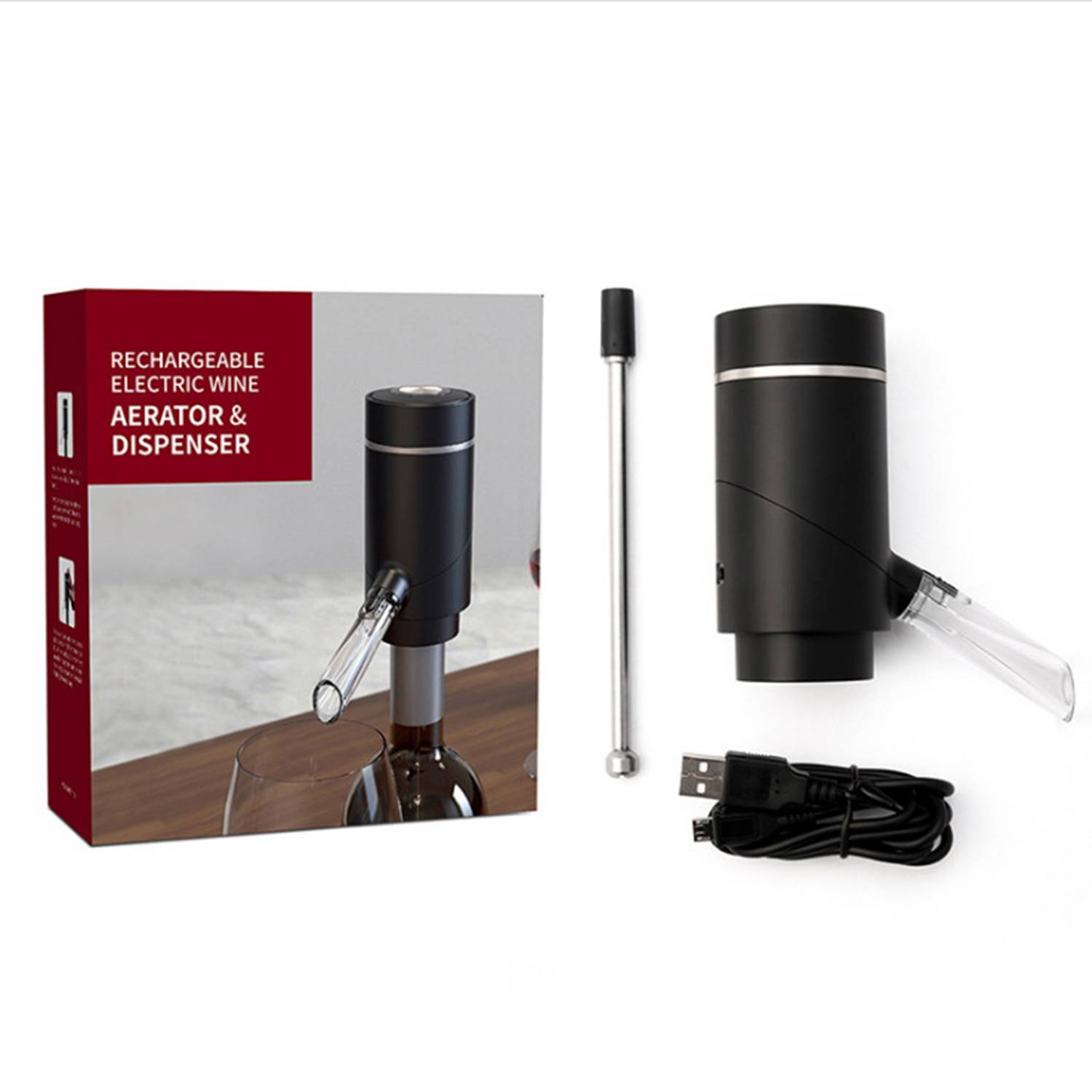 Multiple intelligent electronic wine aerators 11