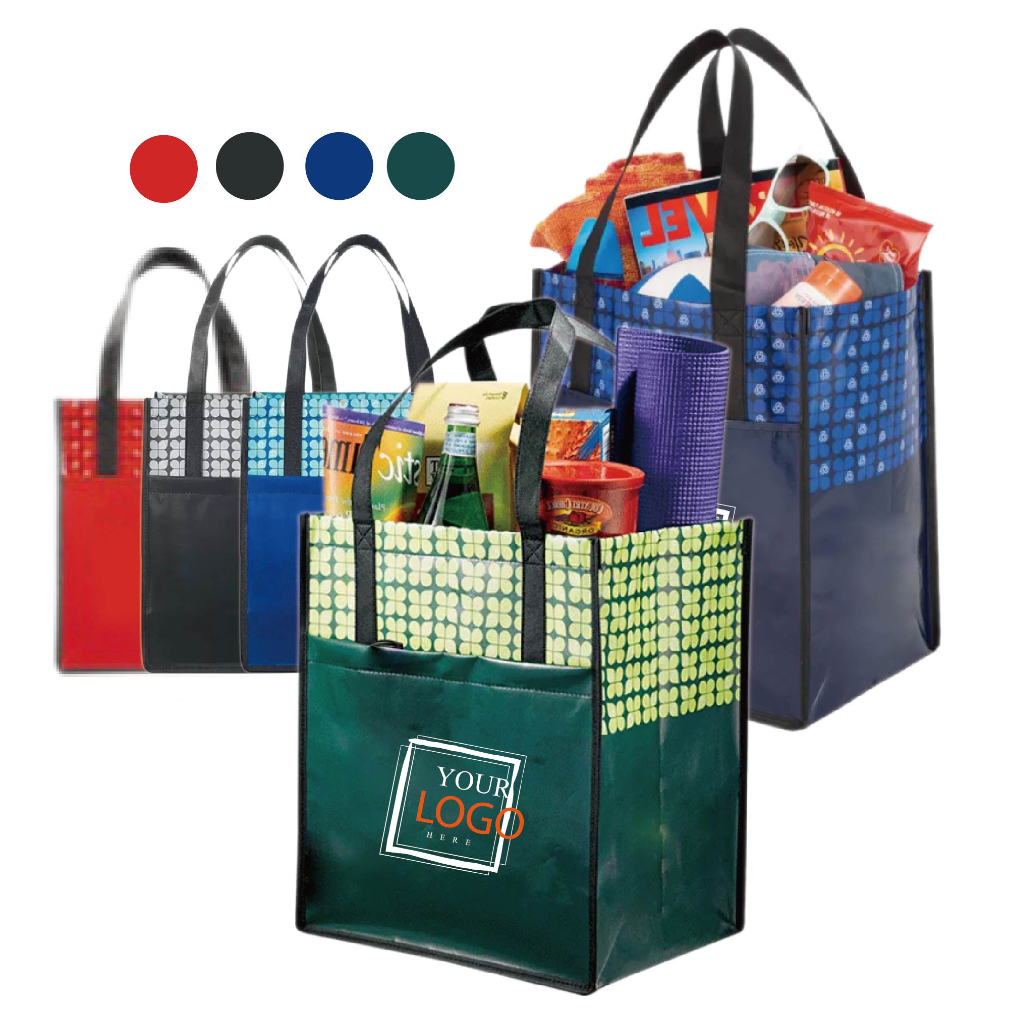 Eco-Friendly Laminated Non-Woven Tote Bag 1