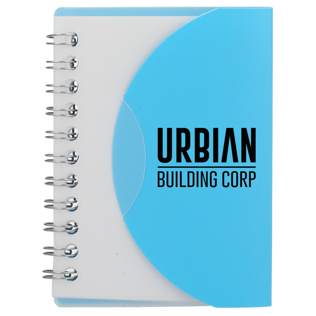 FSC® Recycled 3.4” x 4.5” Post Spiral Notebook 19