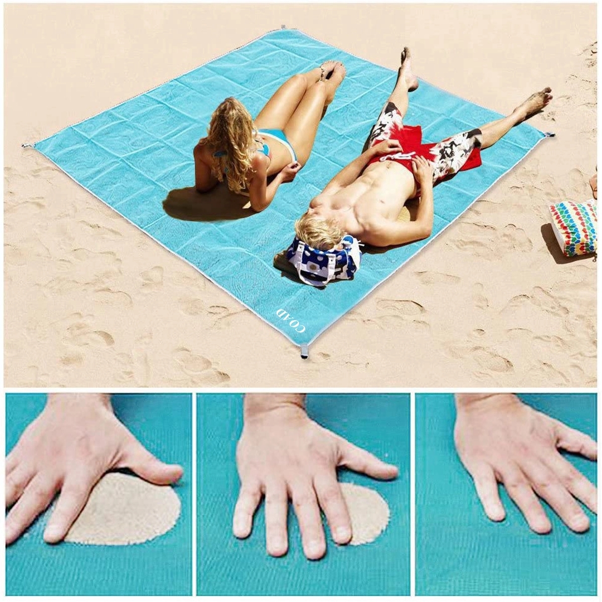 Sand Free Beach Mat 3