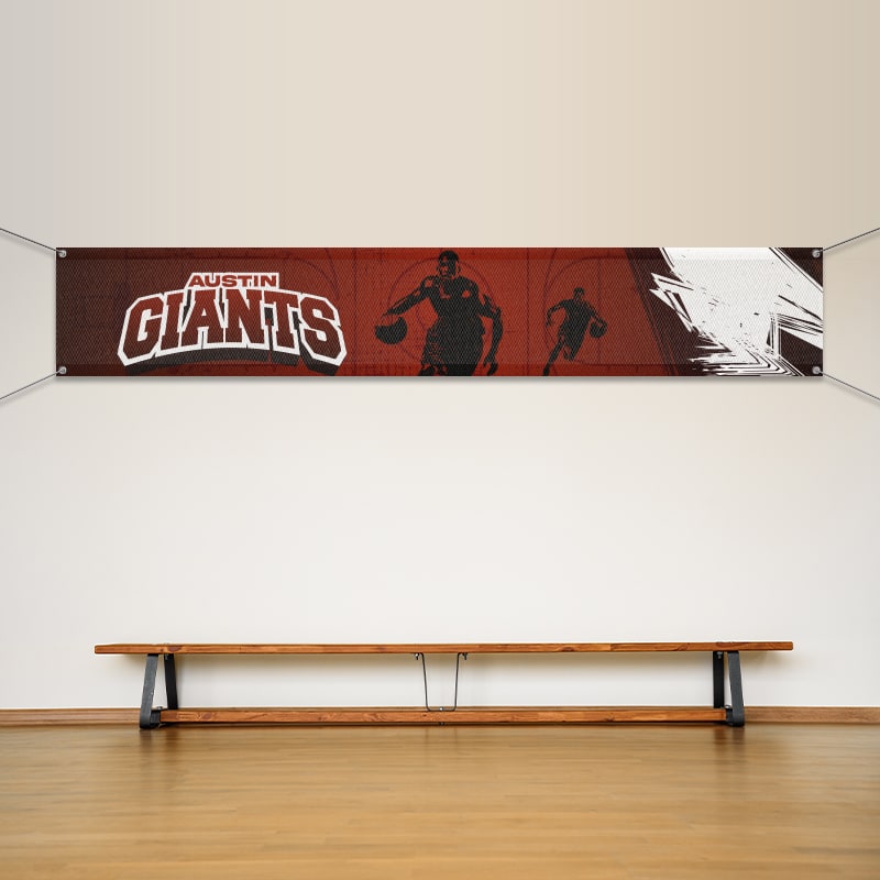 Custom 2' X 12' Mesh Banners 6