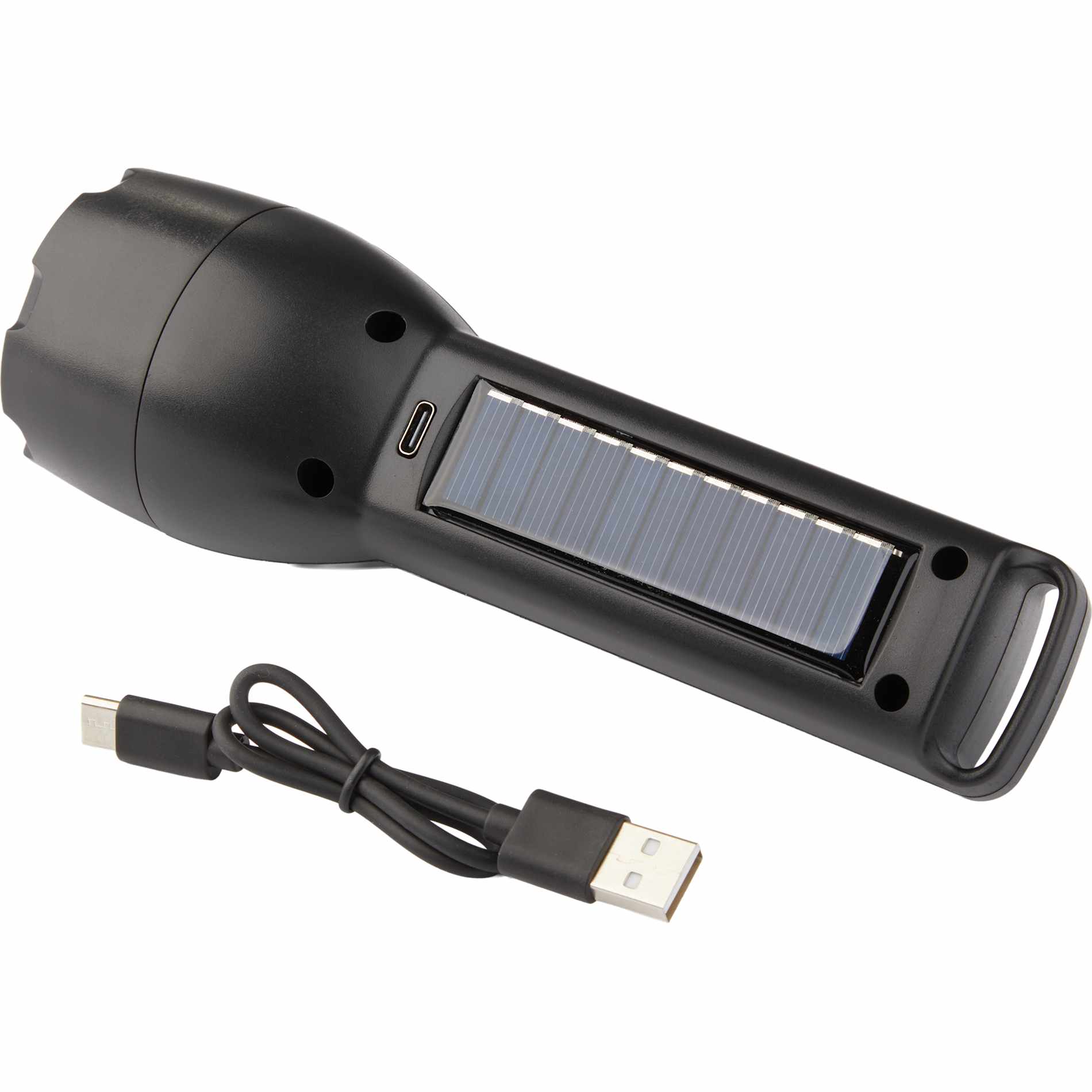 Solar Powered Rechargeable COB Flashlight 79