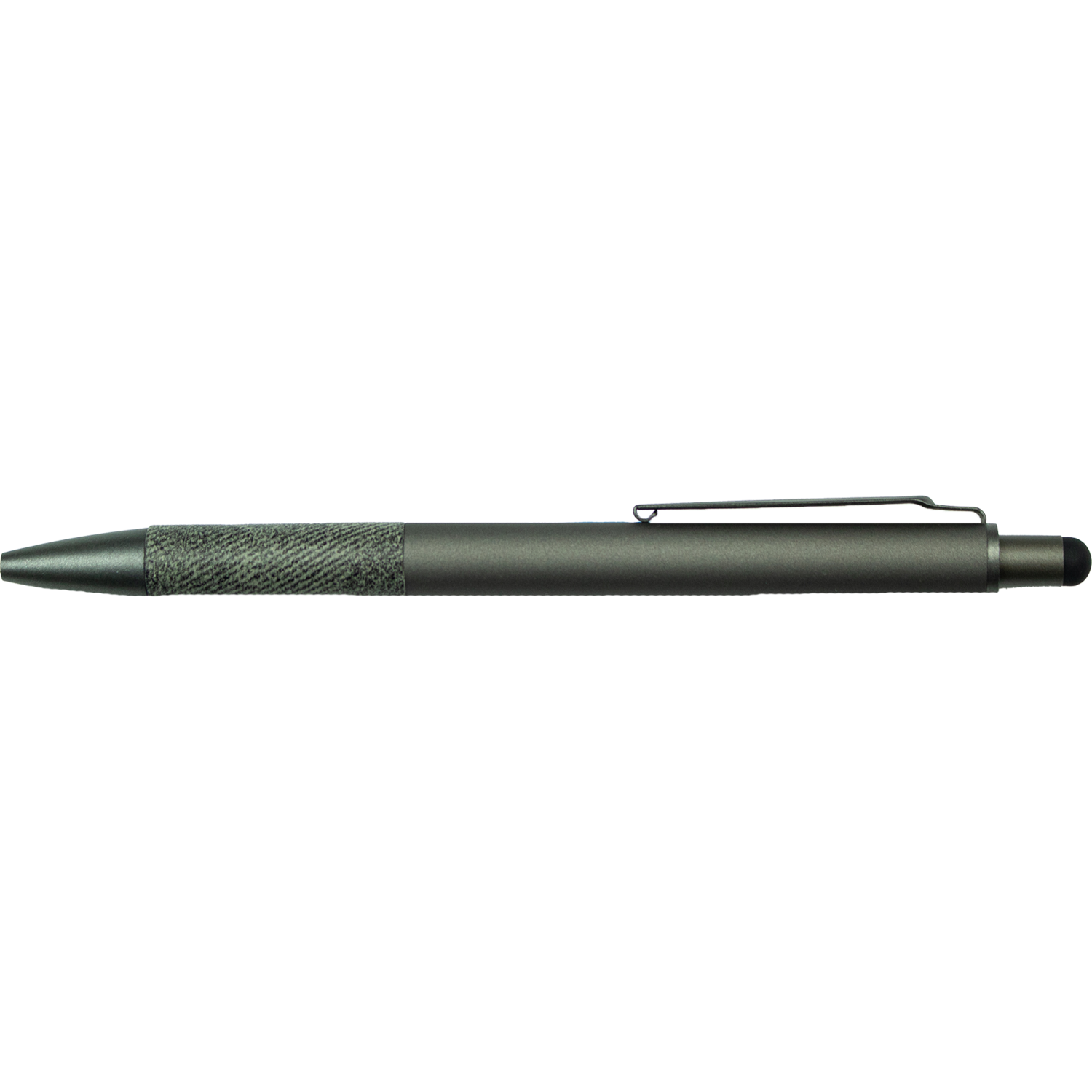 Soft Touch Aluminum Stylus Pen with Paper Grip 3
