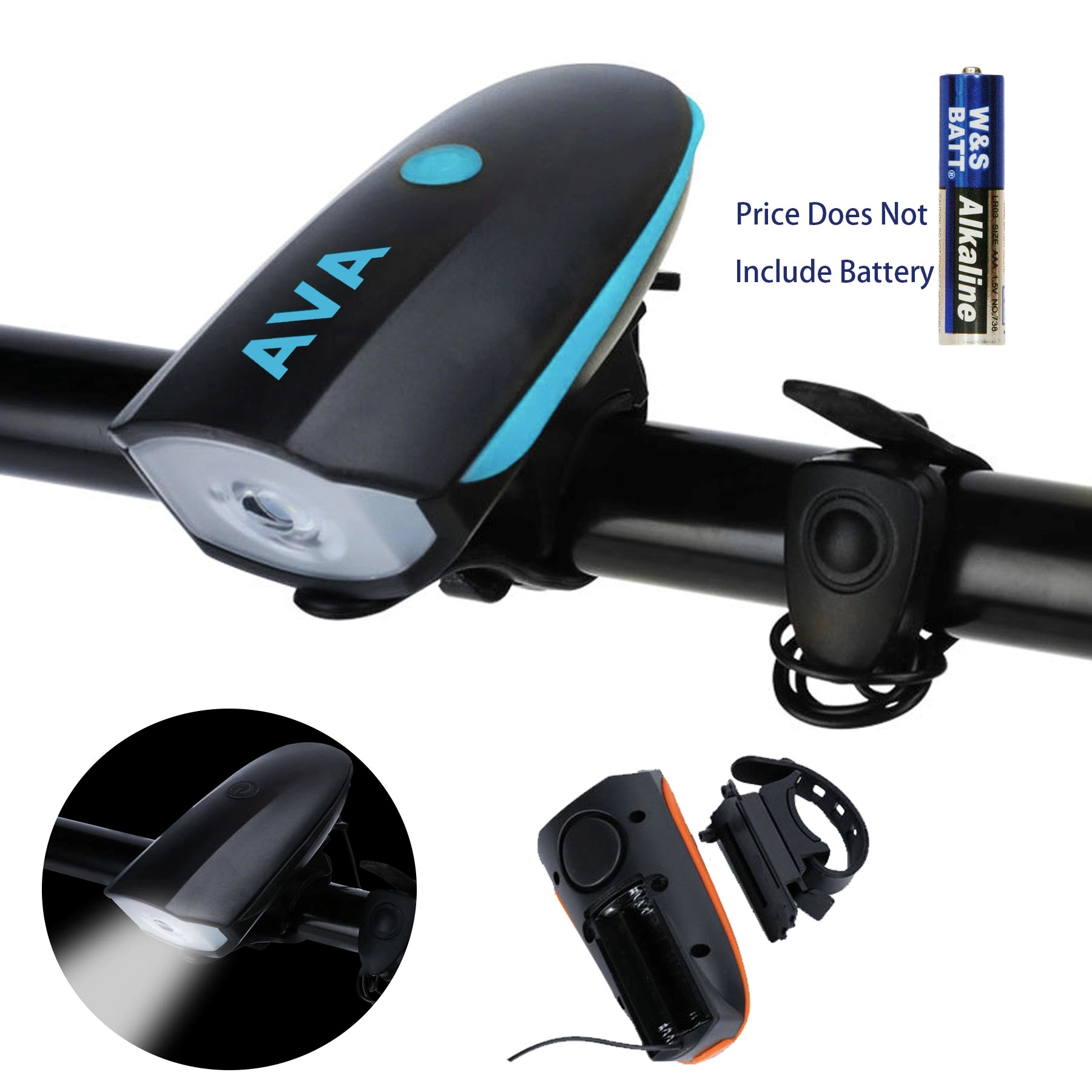 Bicycle Light With Horn 1