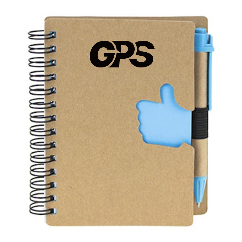 70 Pages Kraft Wood Notebook Kit 2