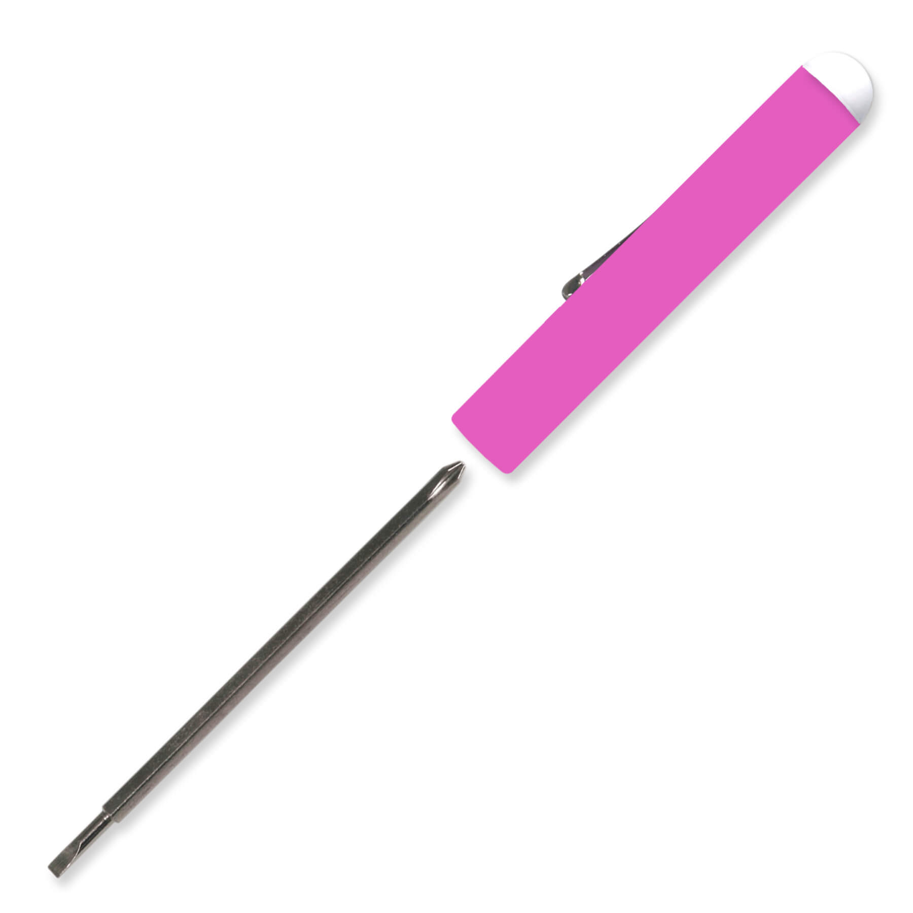 Pocket Screwdriver Reversible Tech Blade + Button Top 33
