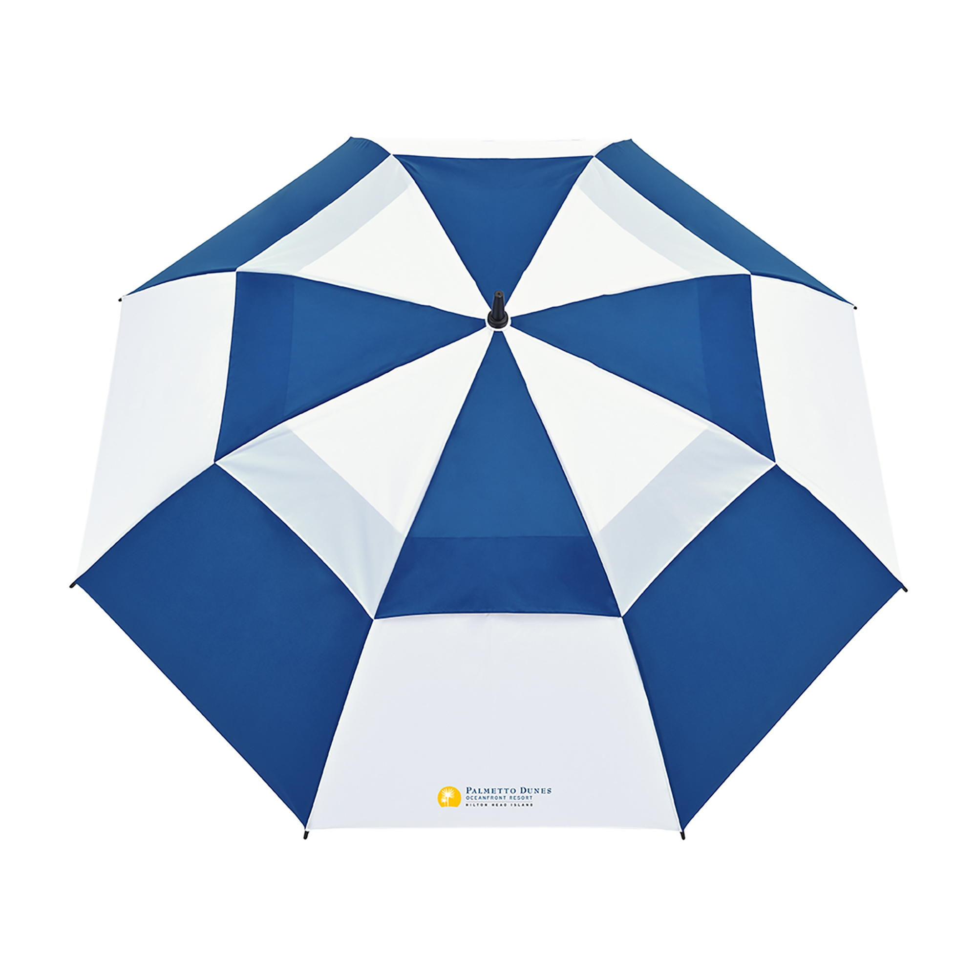 Elements 60" Recycled rPET Auto Open Dual Canopy Golf Umbrella 20
