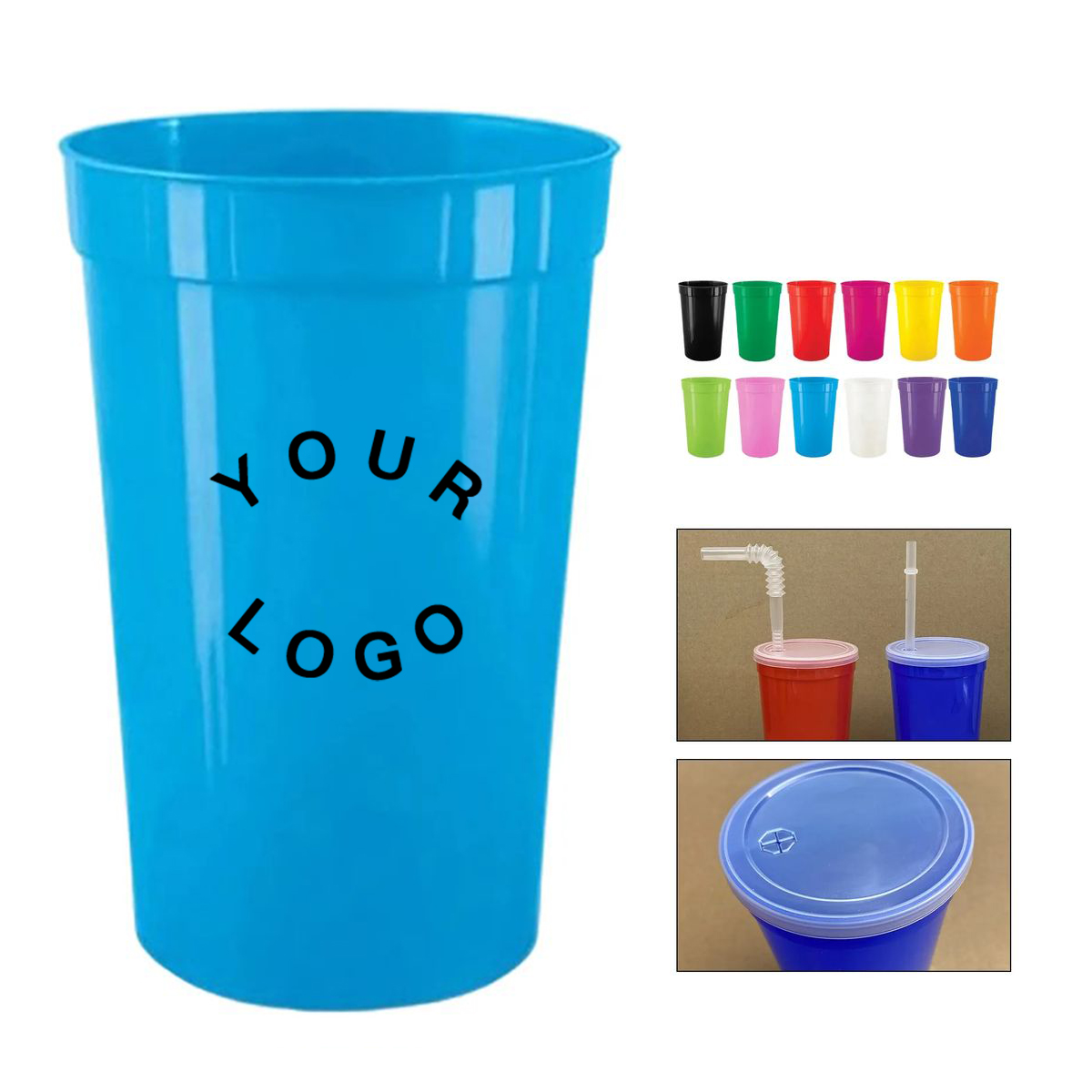 Durable 16oz Plastic Cup for Stadiums and Festivals 3