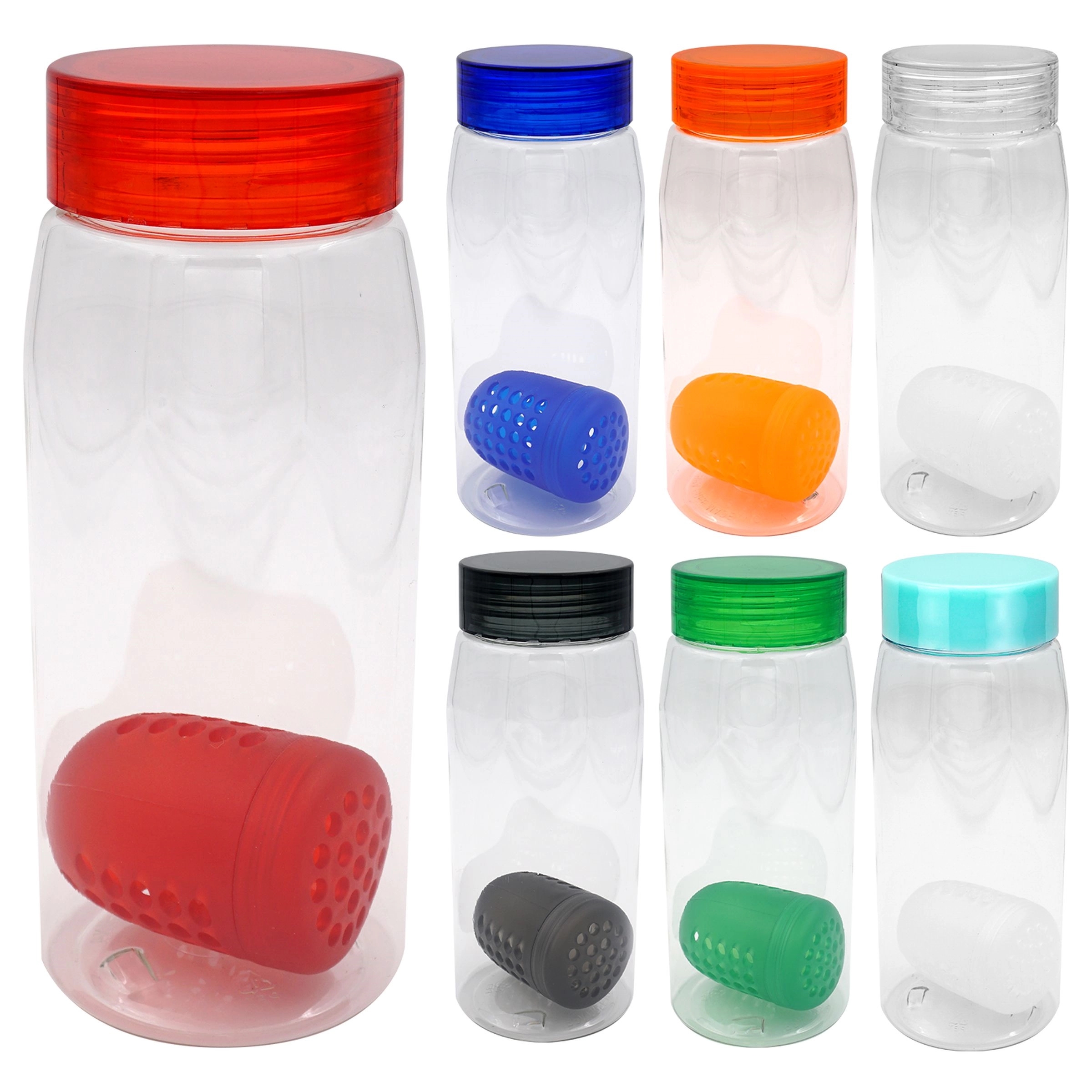 Clear View 25 oz. Recycled Bottle with Floating Infuser 7