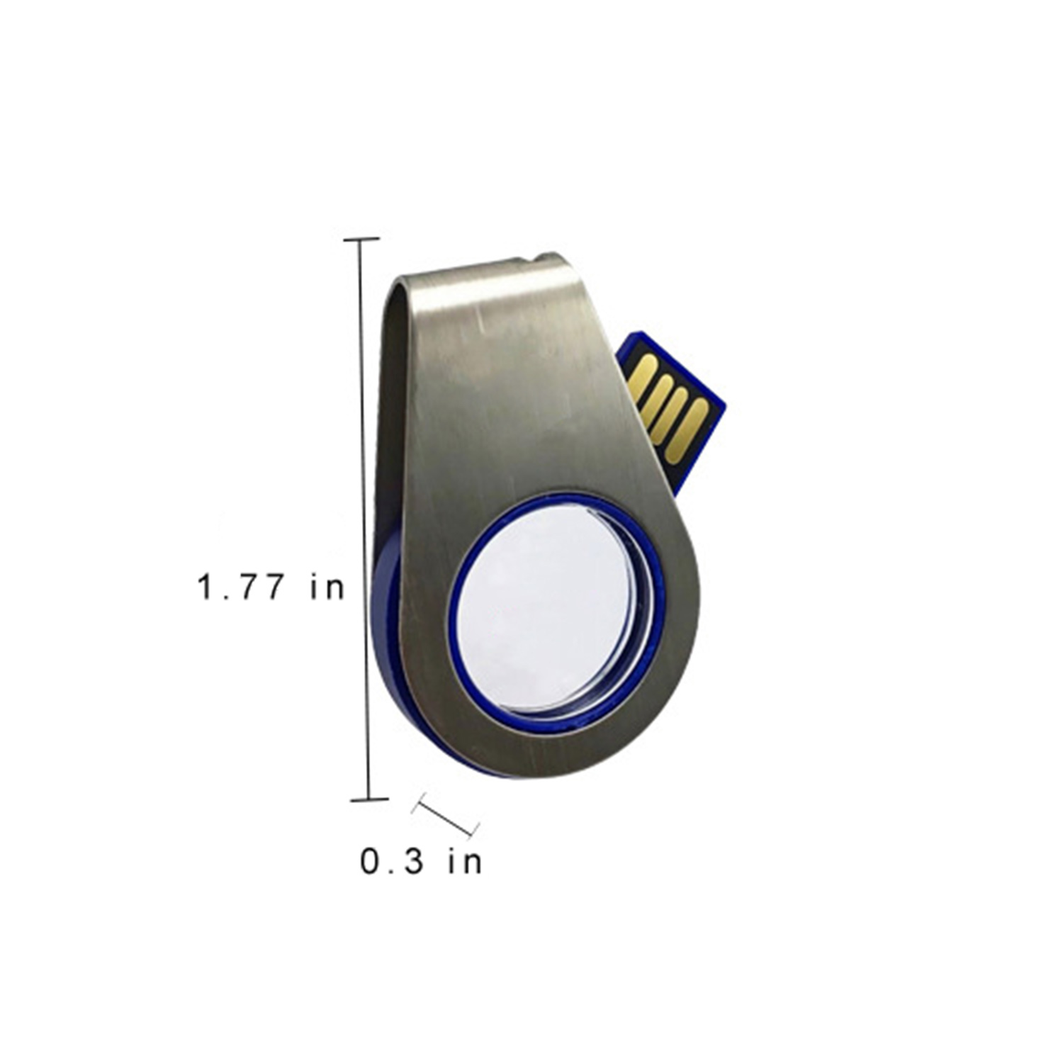 16G Light Up 360 degrees Rotating Acrylic USB 2