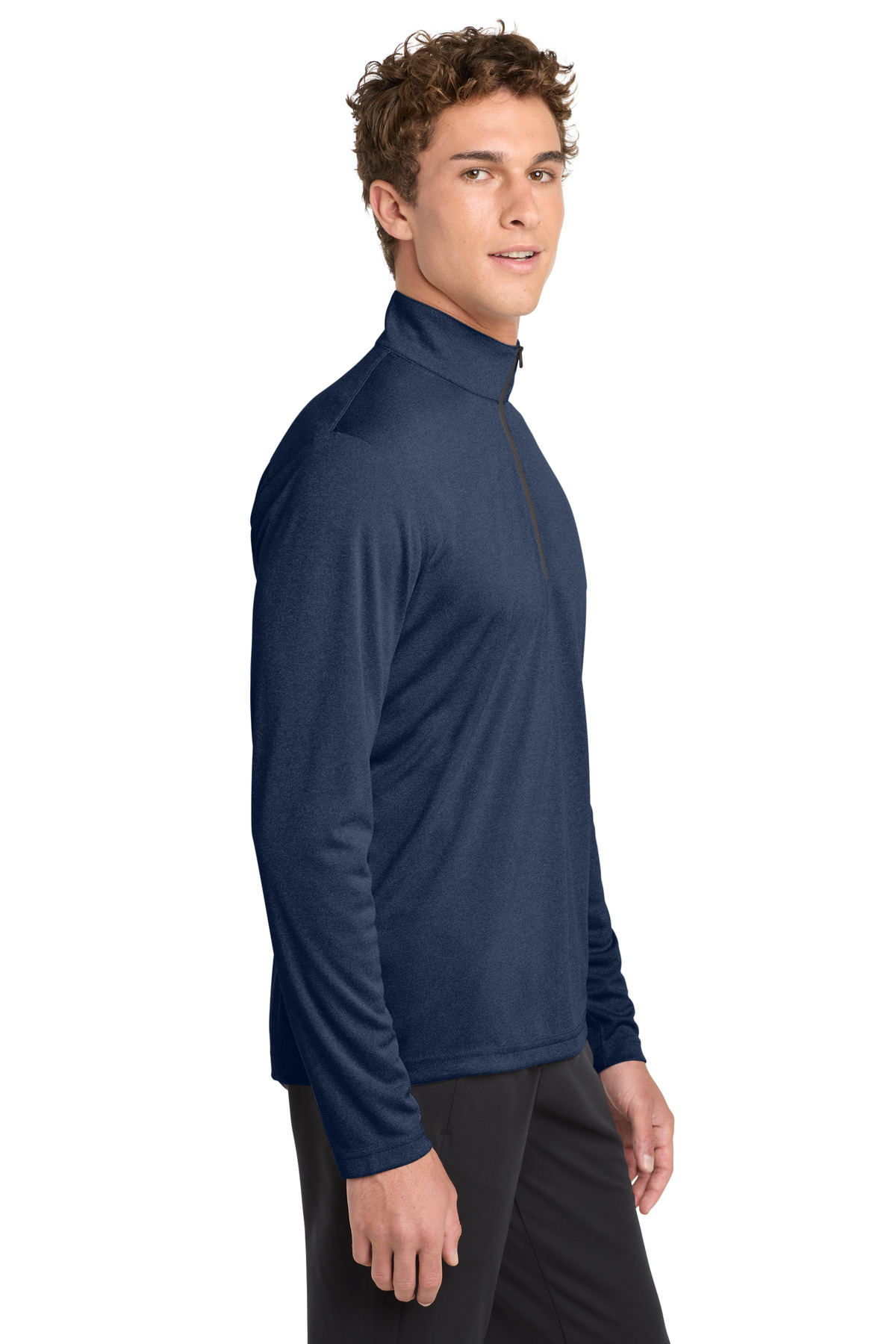 Sport-Tek Endeavor 1/2-Zip Pullover. ST469, custom hoodie or sweatshirt with logo imprint 9