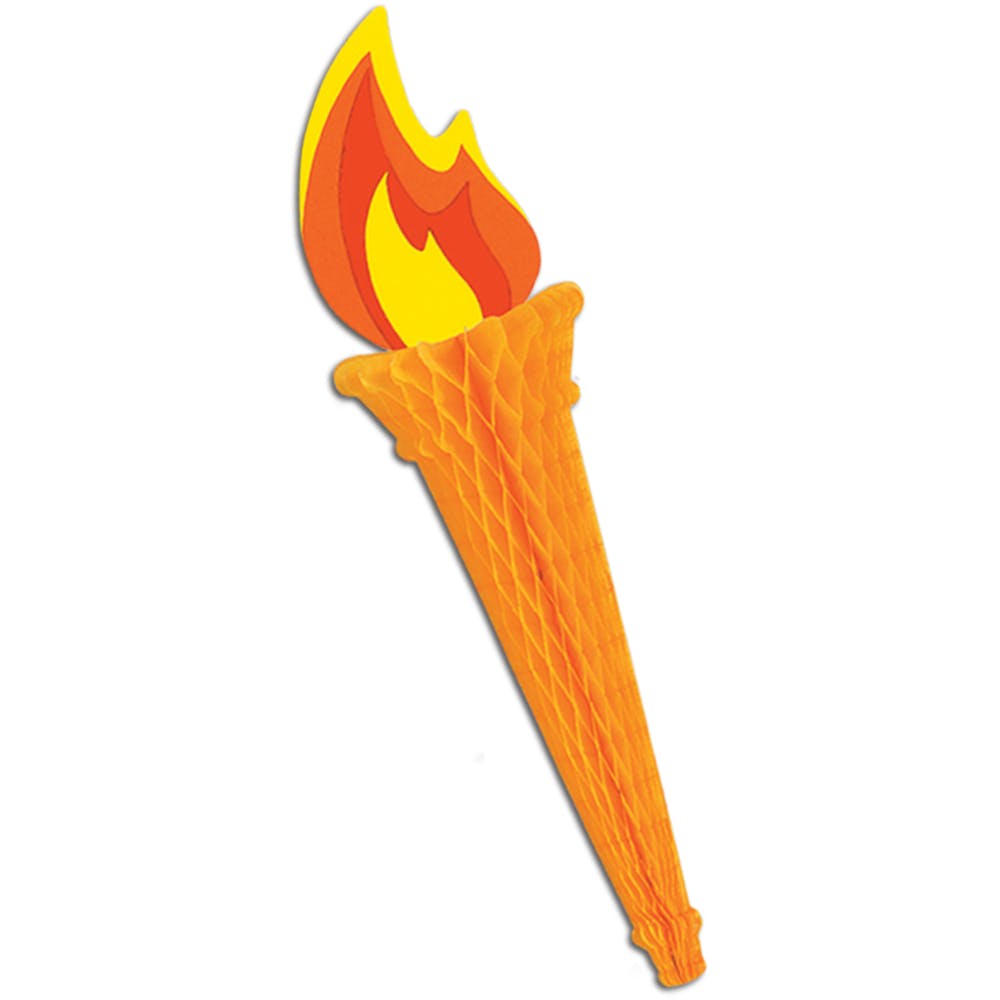 Torch Decorations - Orange 24" 2