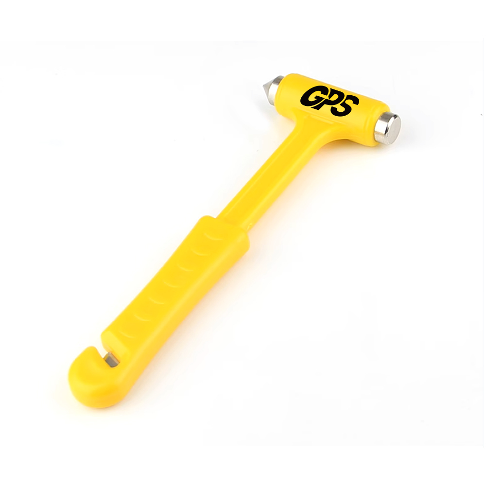 6 1/4 " Safety Hammer With Belt Cutter 5