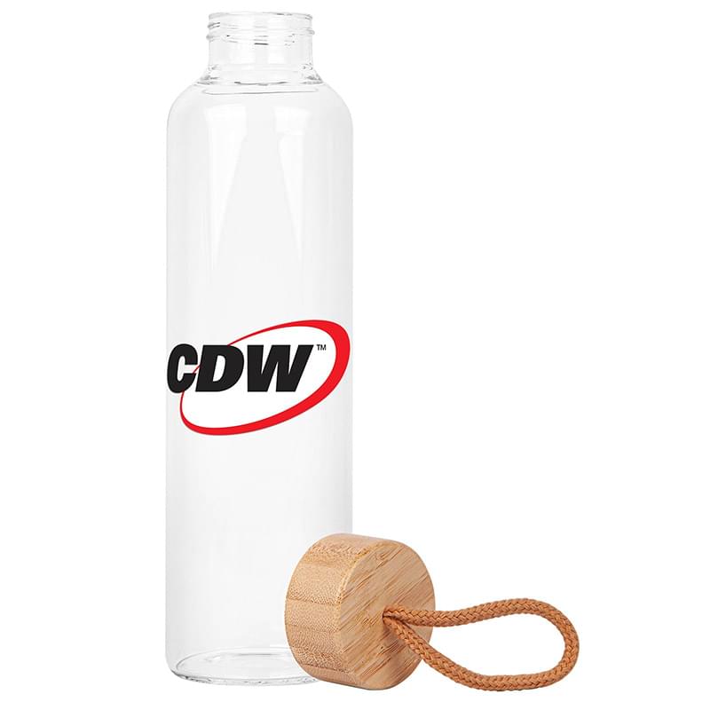 Vidro Glass & Bamboo Bottle 18oz. 4