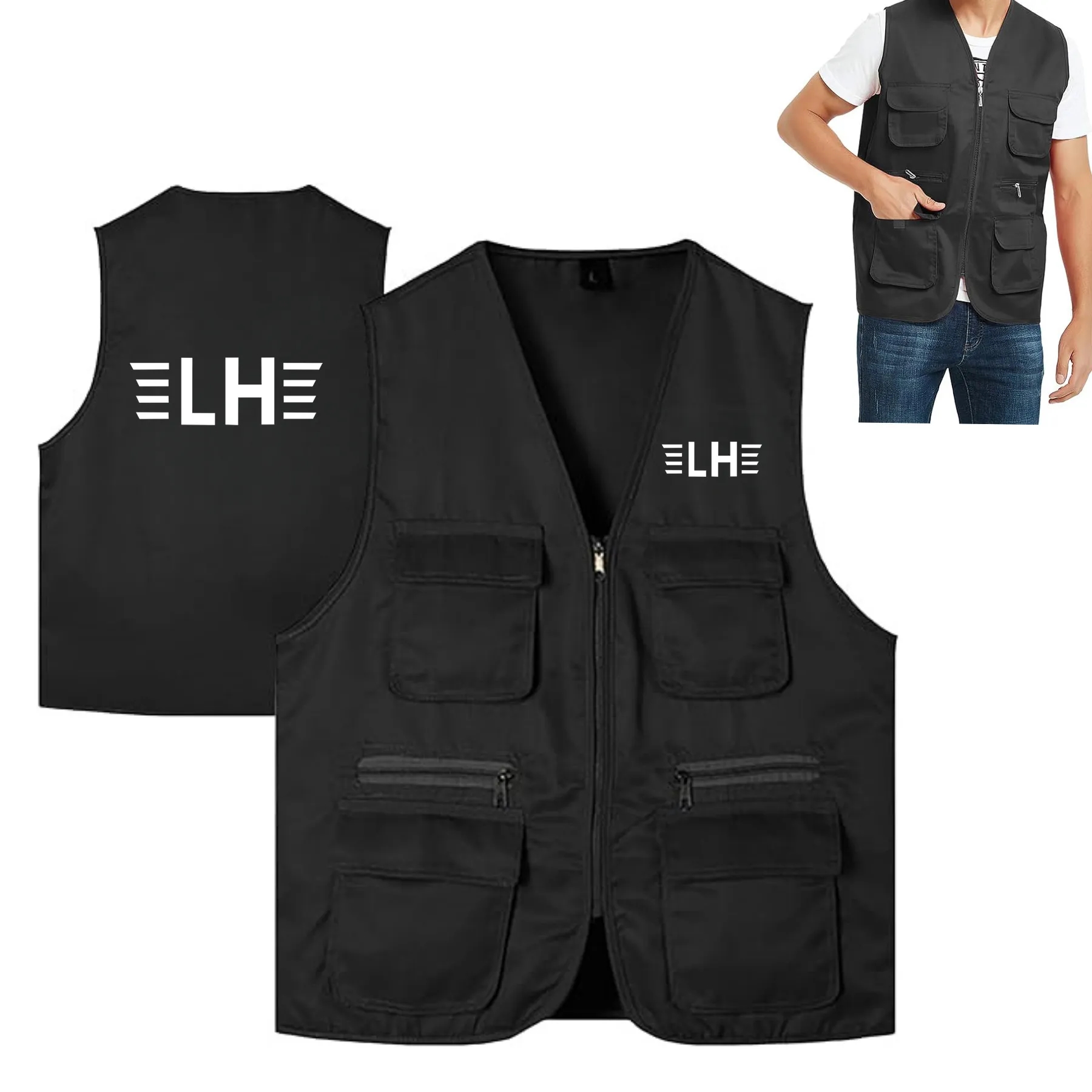 Fishing Vest with Multiple Pockets 1