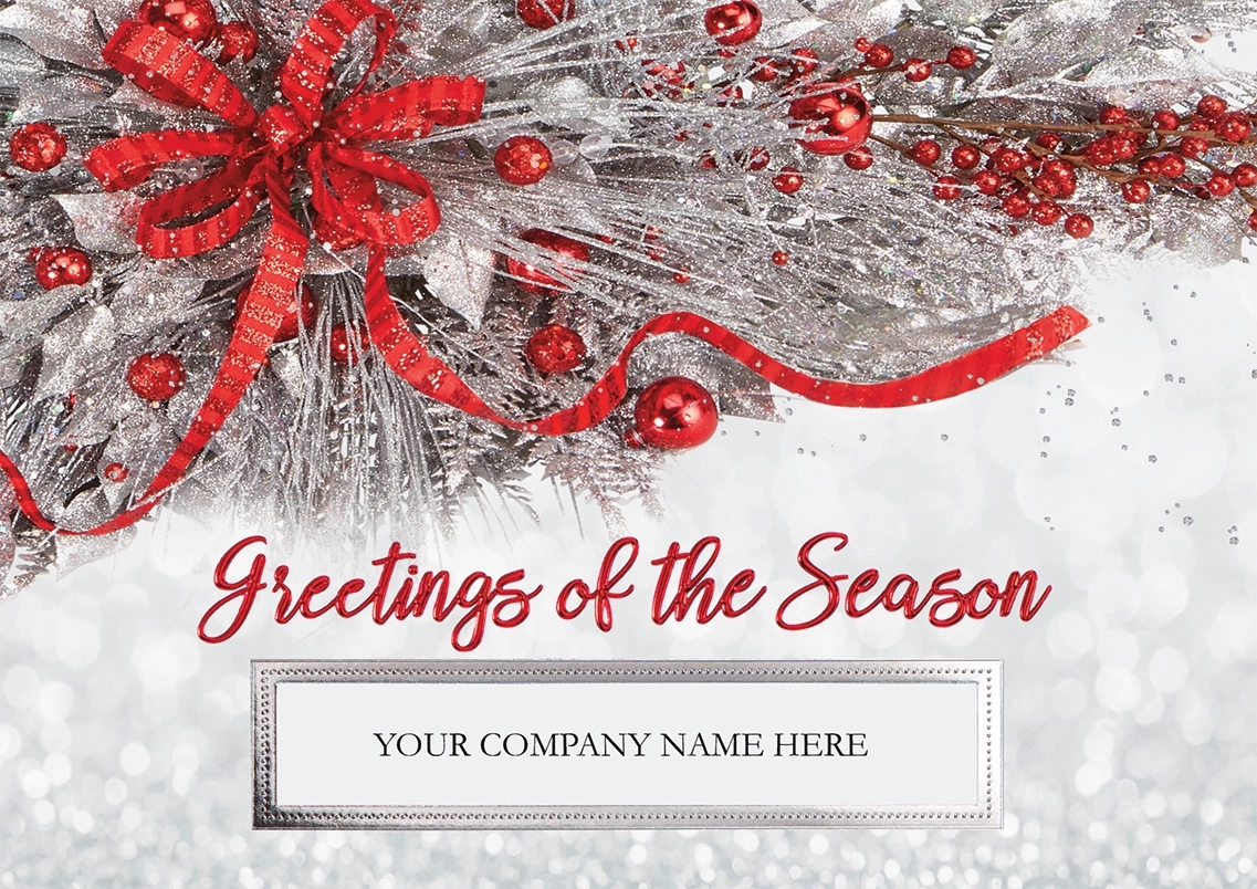 Silver Frost Holiday Cards 2