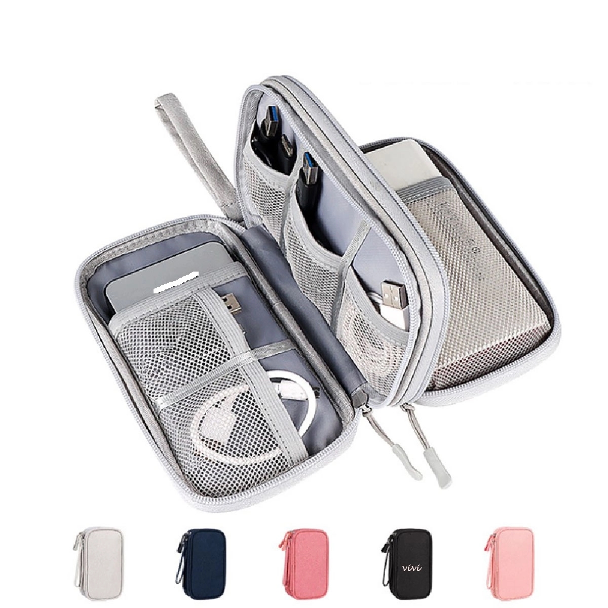 Travel Electronic Cable Organizer Bag 1