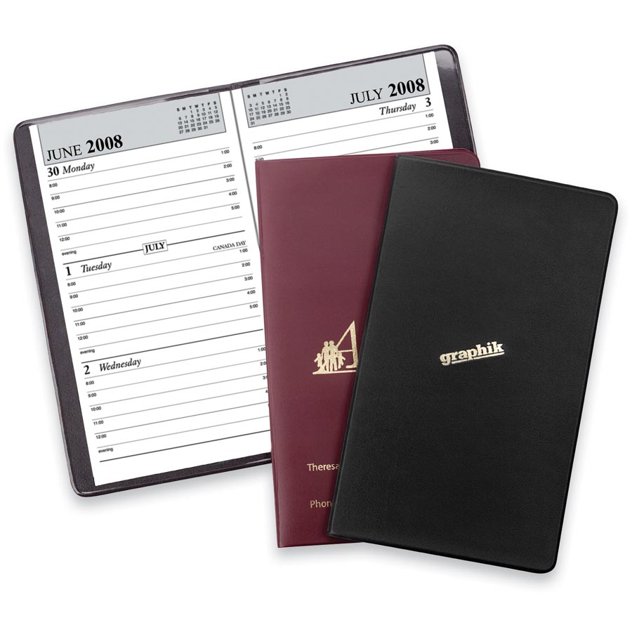 Week-at-a-Glance Pocket Planner - Classic Vinyl (USA Made) 1