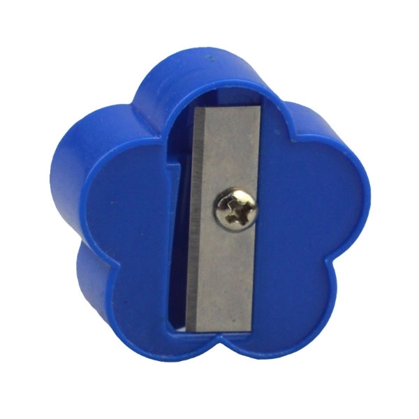 Flower Shape Plastic Pencil Sharpener 3