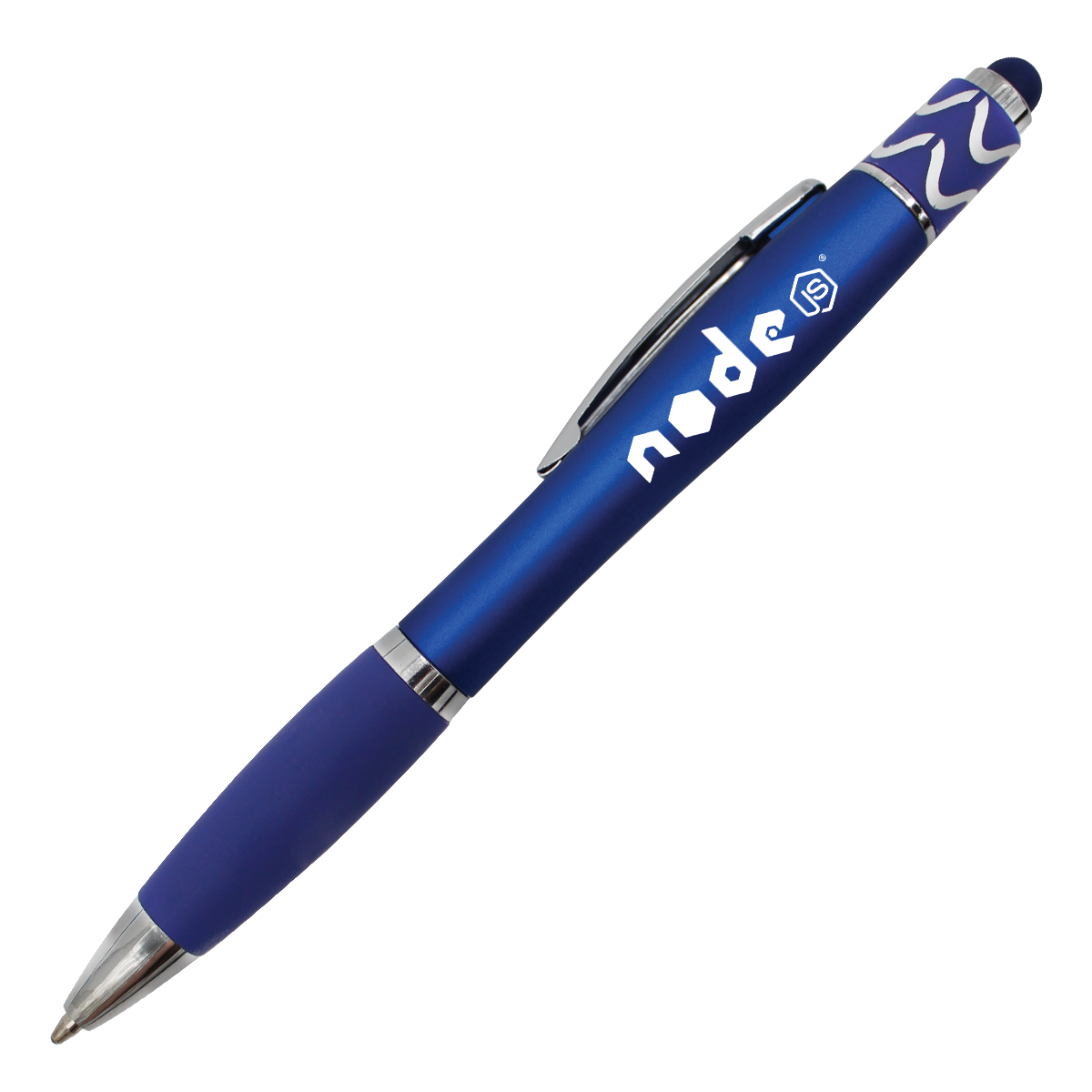 Halcyon® Silhouette Spin Top Pen with Stylus 4