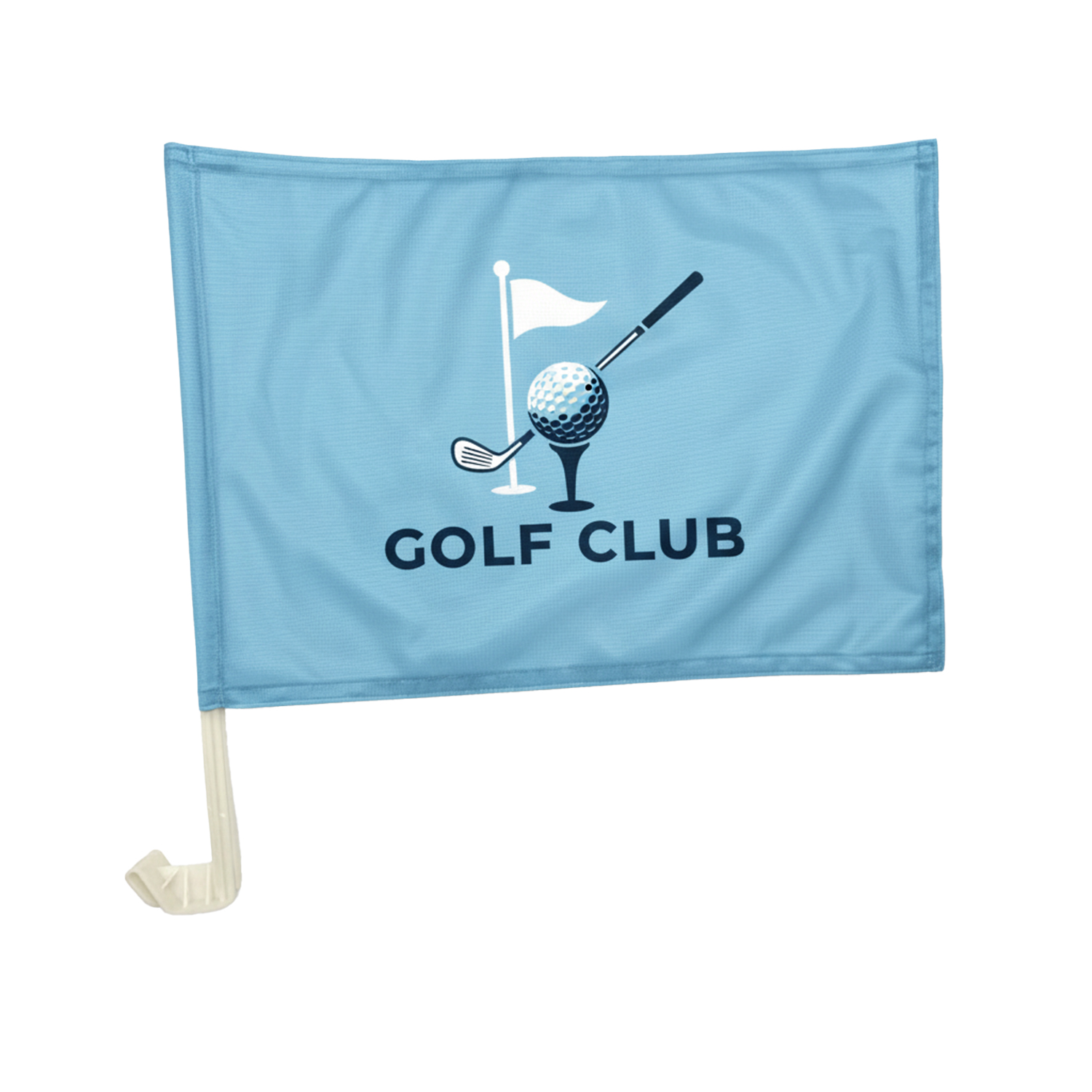 Car Flag 12x18" with Pole - Mobile Marketing 2