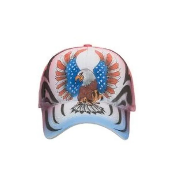 6 Panel Dye-Sublimated Structured Baseball Caps 5