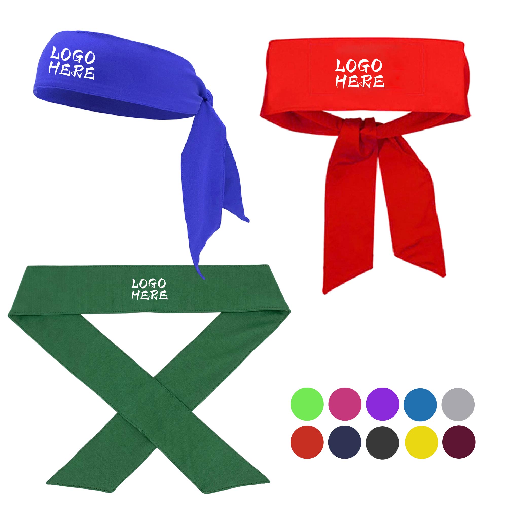 Breathable Cooling Double-Sided Sports Headband 2