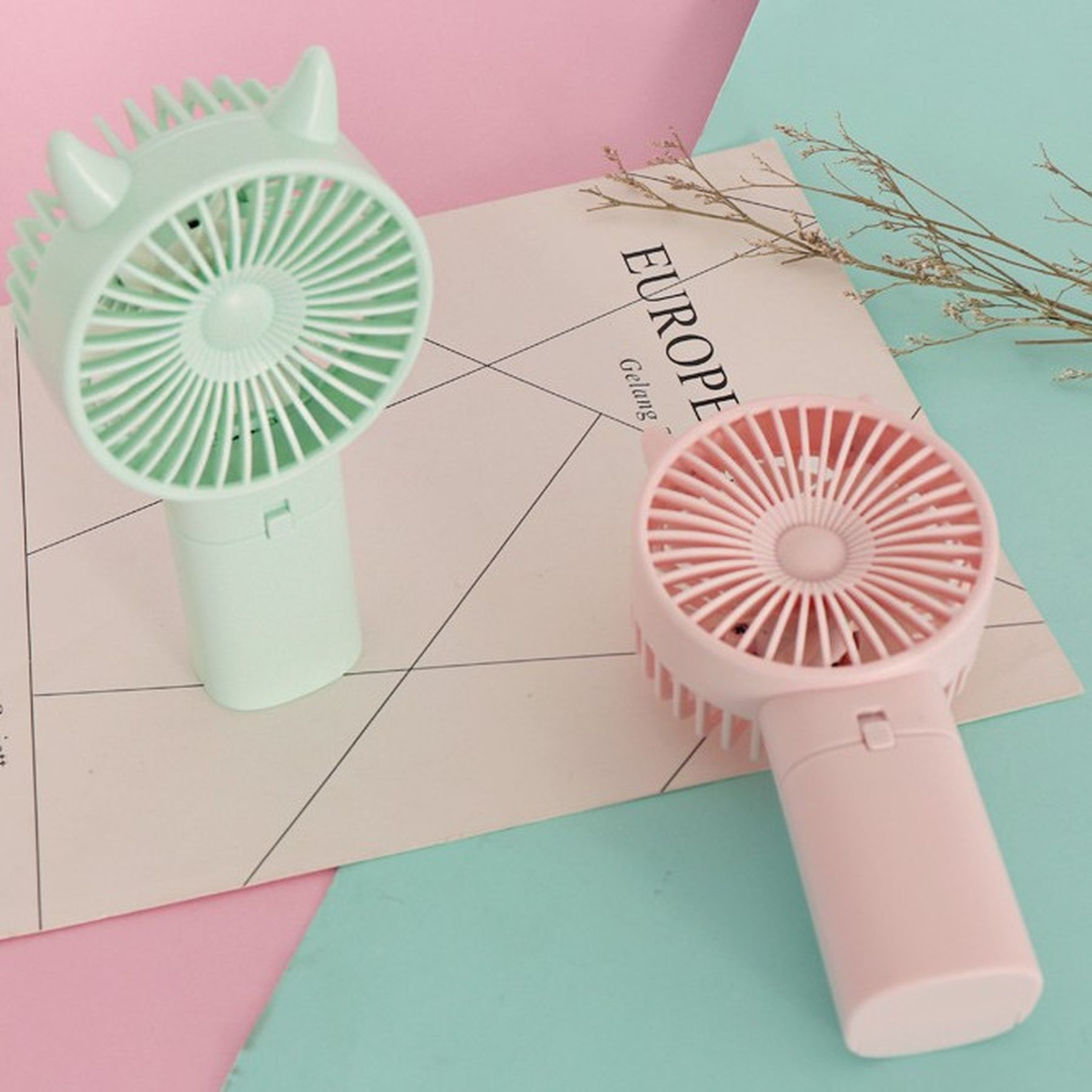 Battery Operated Mini Handheld Fan 8