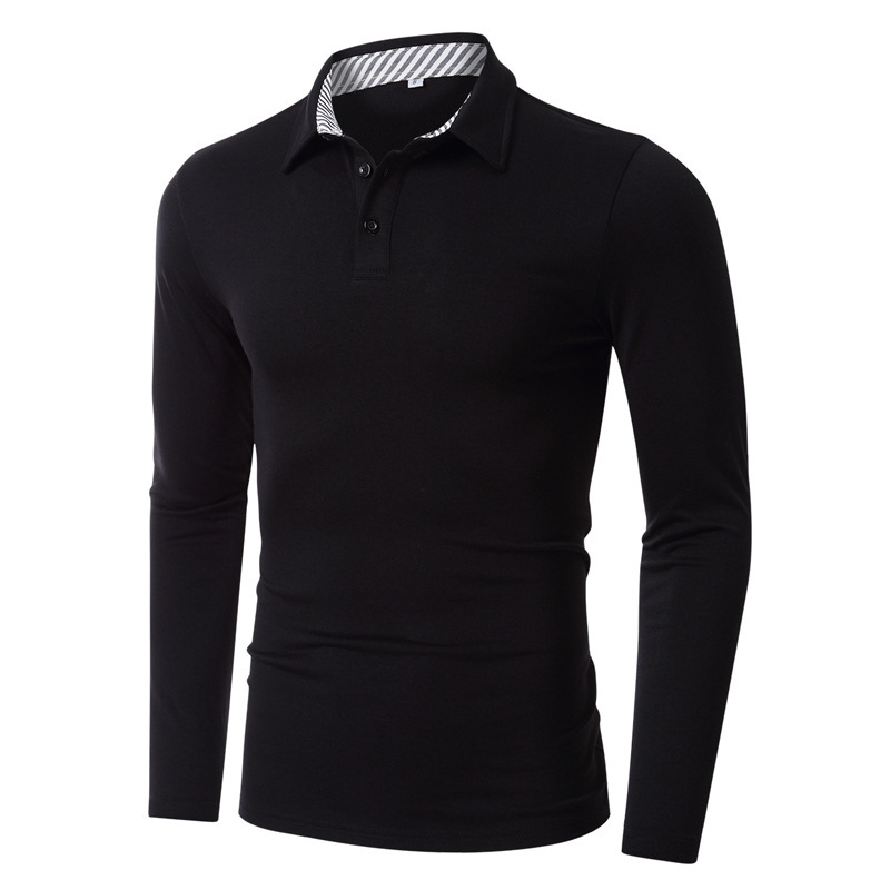 Men's Polo Golf Long Sleeve Shirts 7