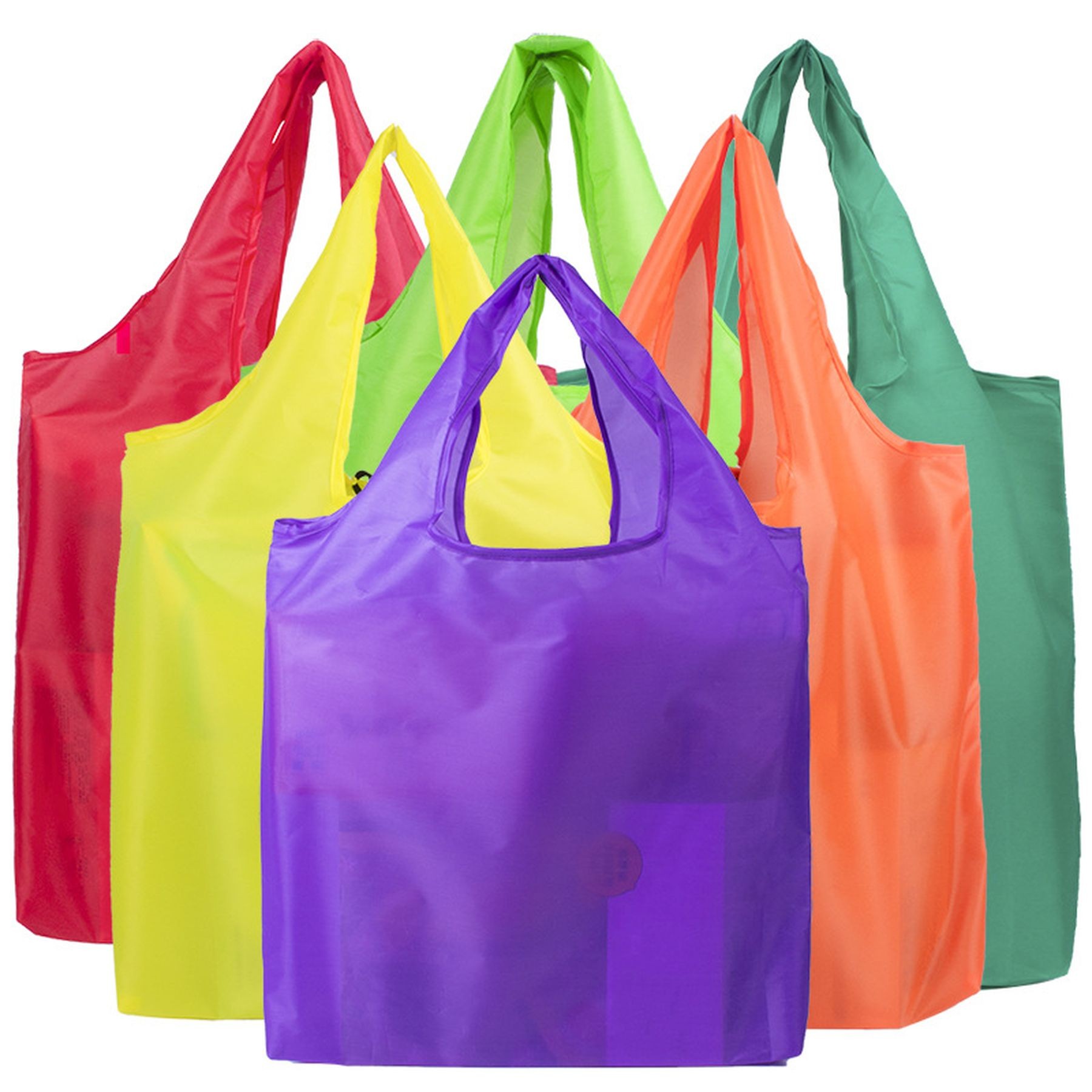 Reusable Grocery Bag Foldable Shopping Bag With Elastic Band 3