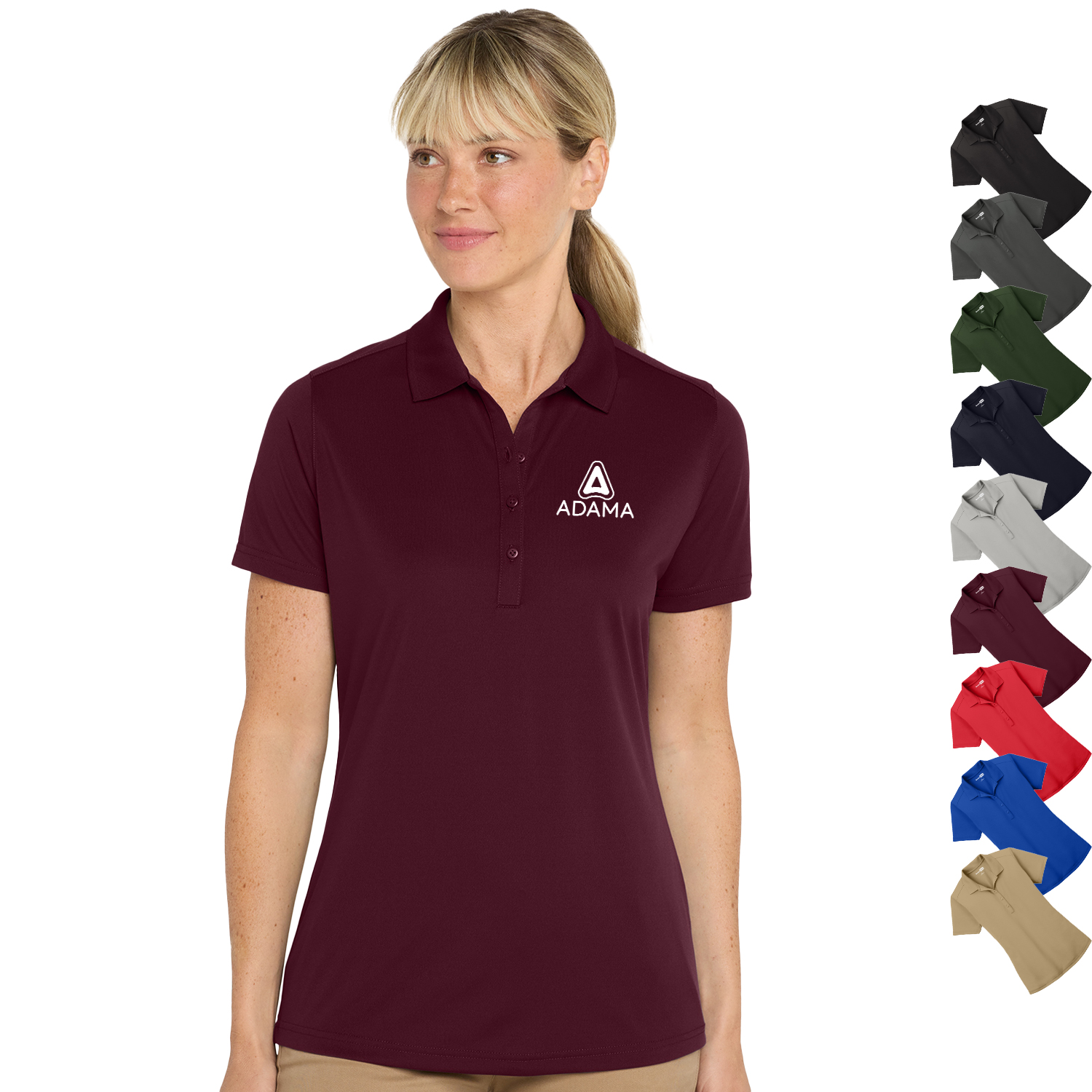 CornerStone® Women's Select Lightweight Snag-Proof Polo 3