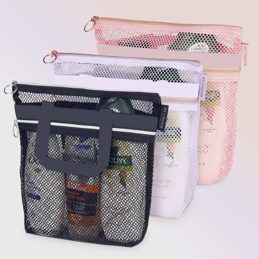 Transparent Mesh Travel Wash Bags 9