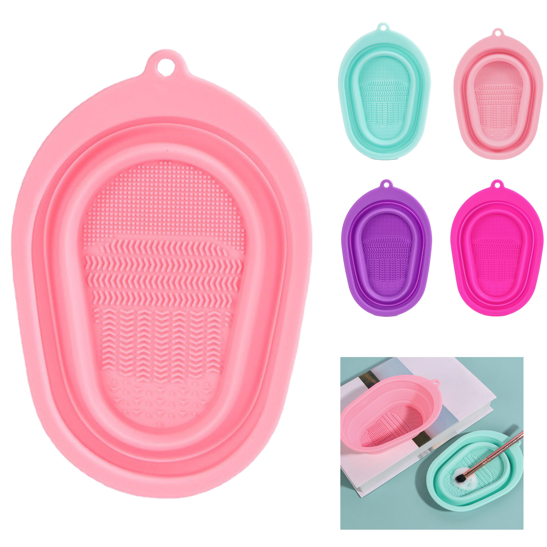 Beauty tool Cleaning Silicone Makeup Brush 2
