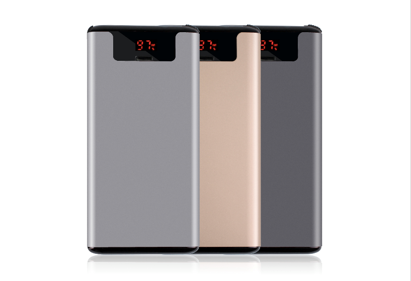 Digital display power bank with build-in usb charging cable 2