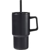 Summit 18oz Recycled Vacuum Insulated Mug w/ Straw 46
