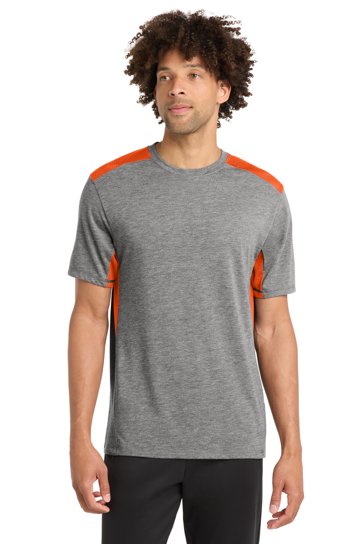 Sport-Tek PosiCharge Tri-Blend Wicking Draft Tee. ST410 11