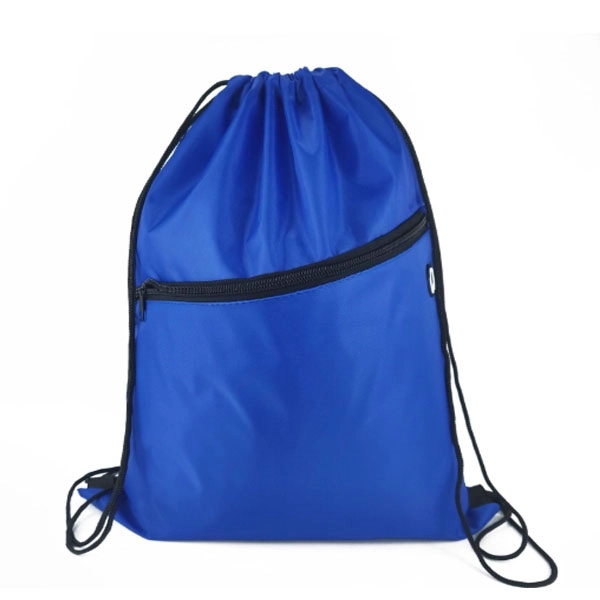 Headphone Slot Drawstring Polyester Bags 10