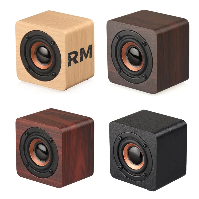 Mini Wireless Wooden Speaker 2