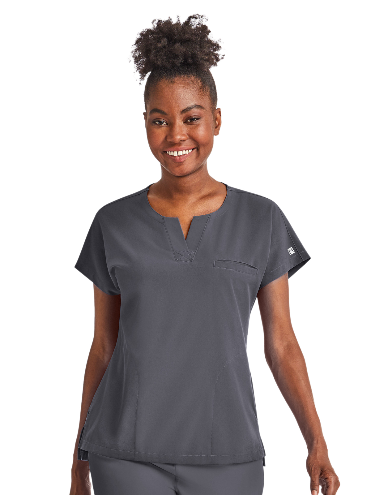 Maevn - Matrix Impulse - Women's Three-Pocket Notched Neck Dolman Top 17