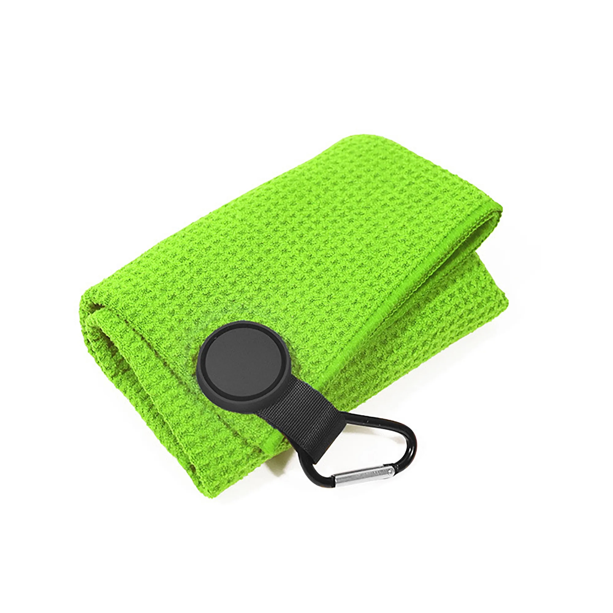 Round Microfiber Golf Towel with Strong Magnet 11
