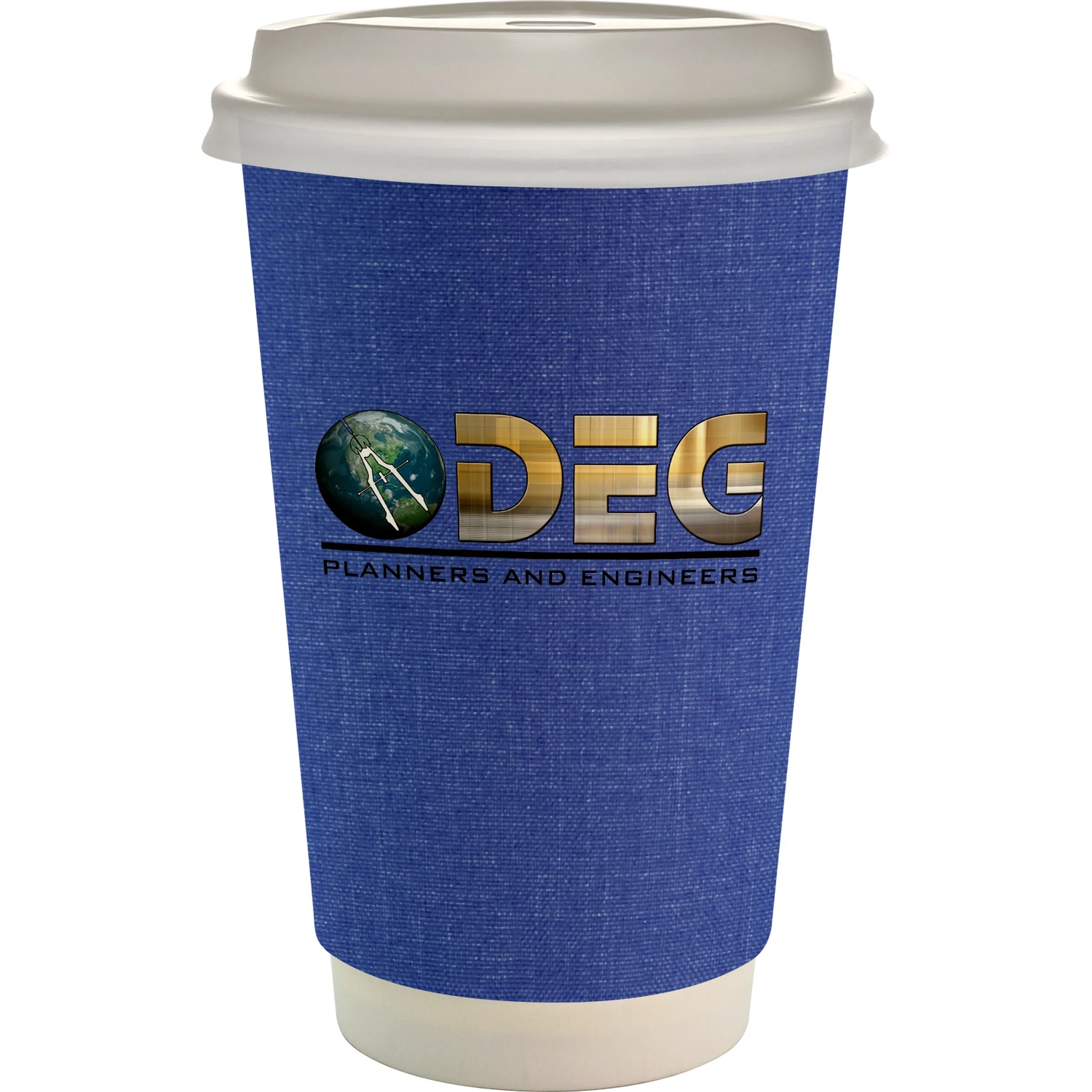 16 oz. Full Color Ridge Paper Cup With Lid 11