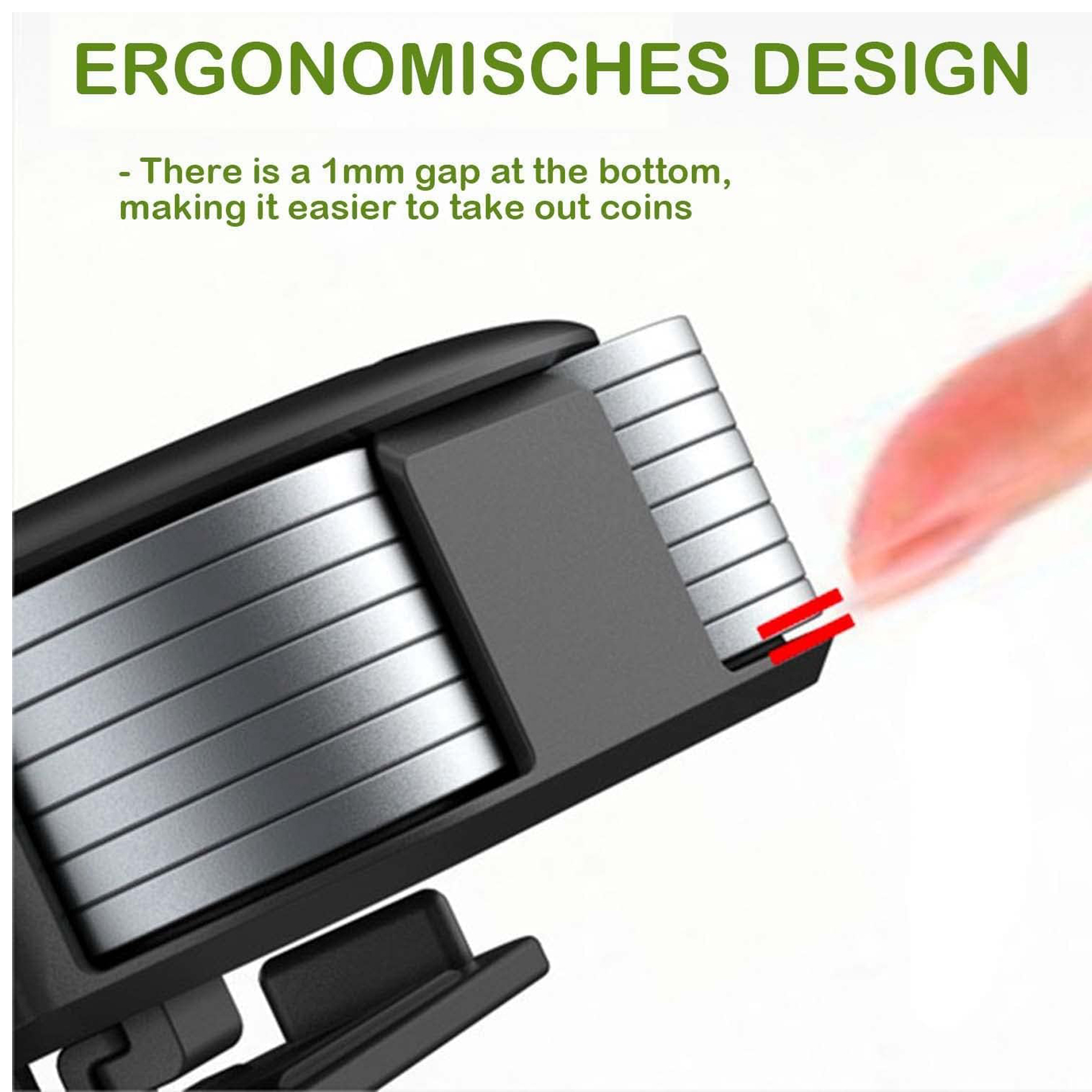 Portable Clip-On Coin Organizer 5