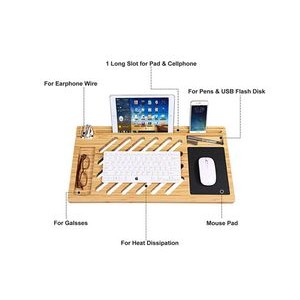 Bamboo Lap Desk Tray 3