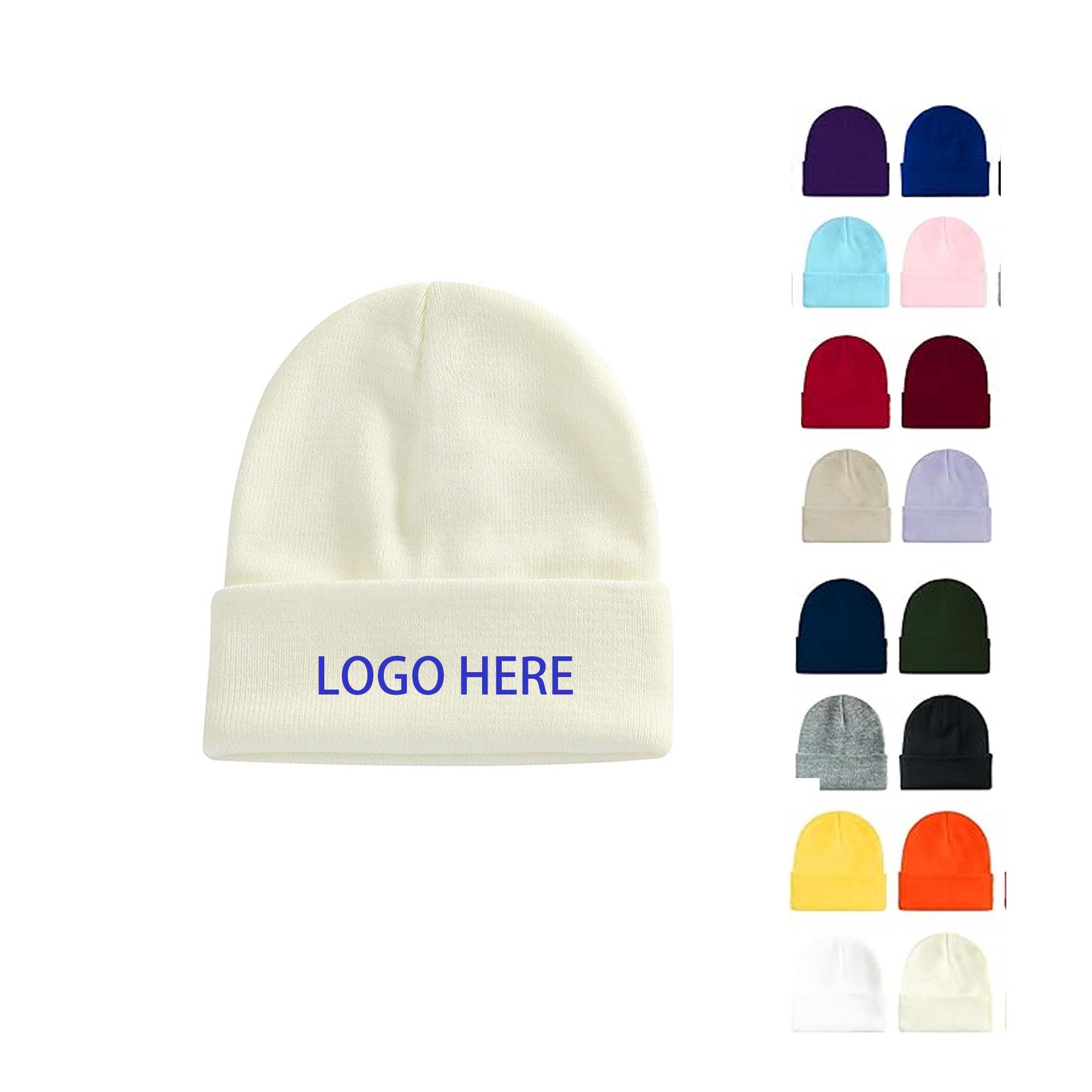 Knit Cuffed Beanie 2