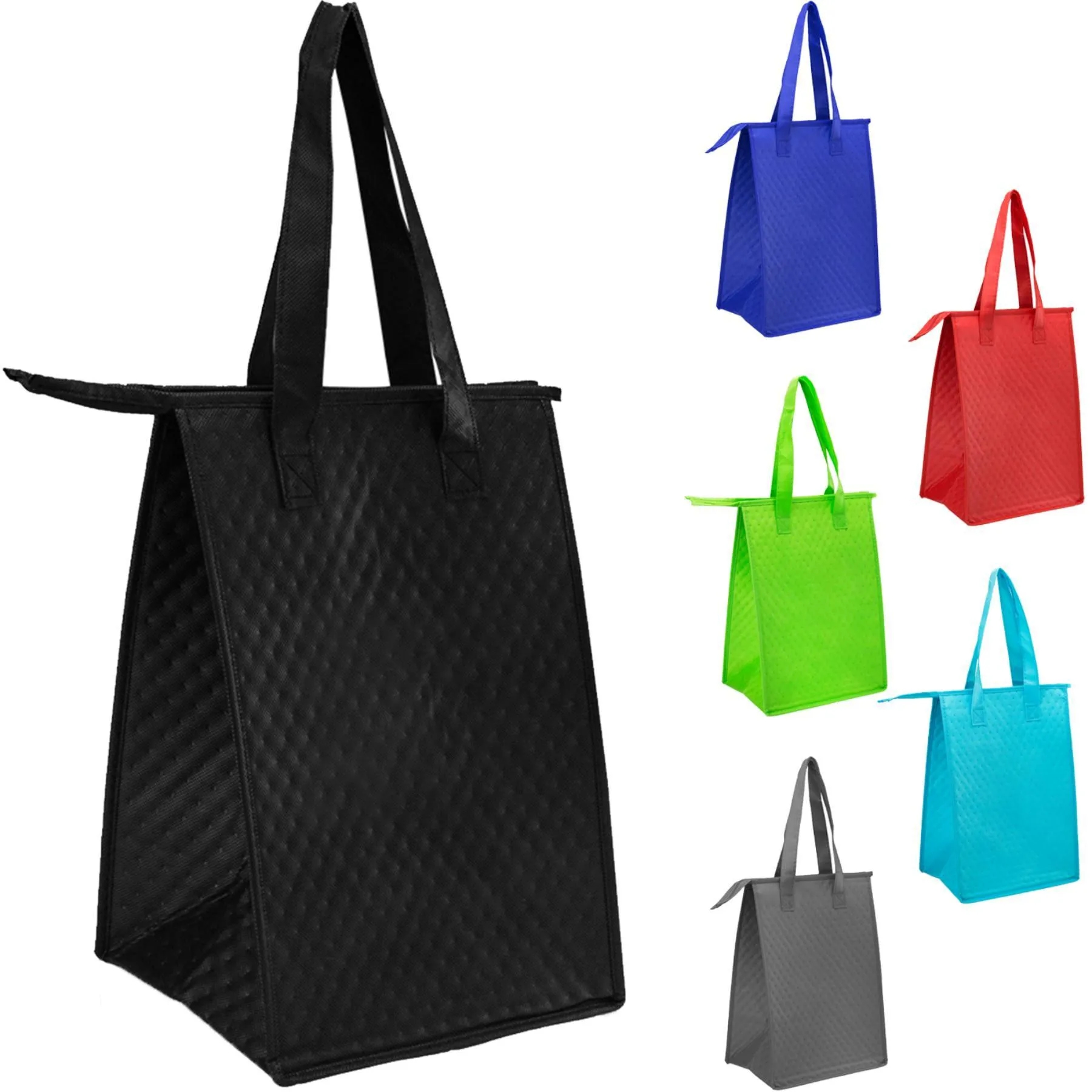 Zipper Insulated Lunch Tote Bags 6