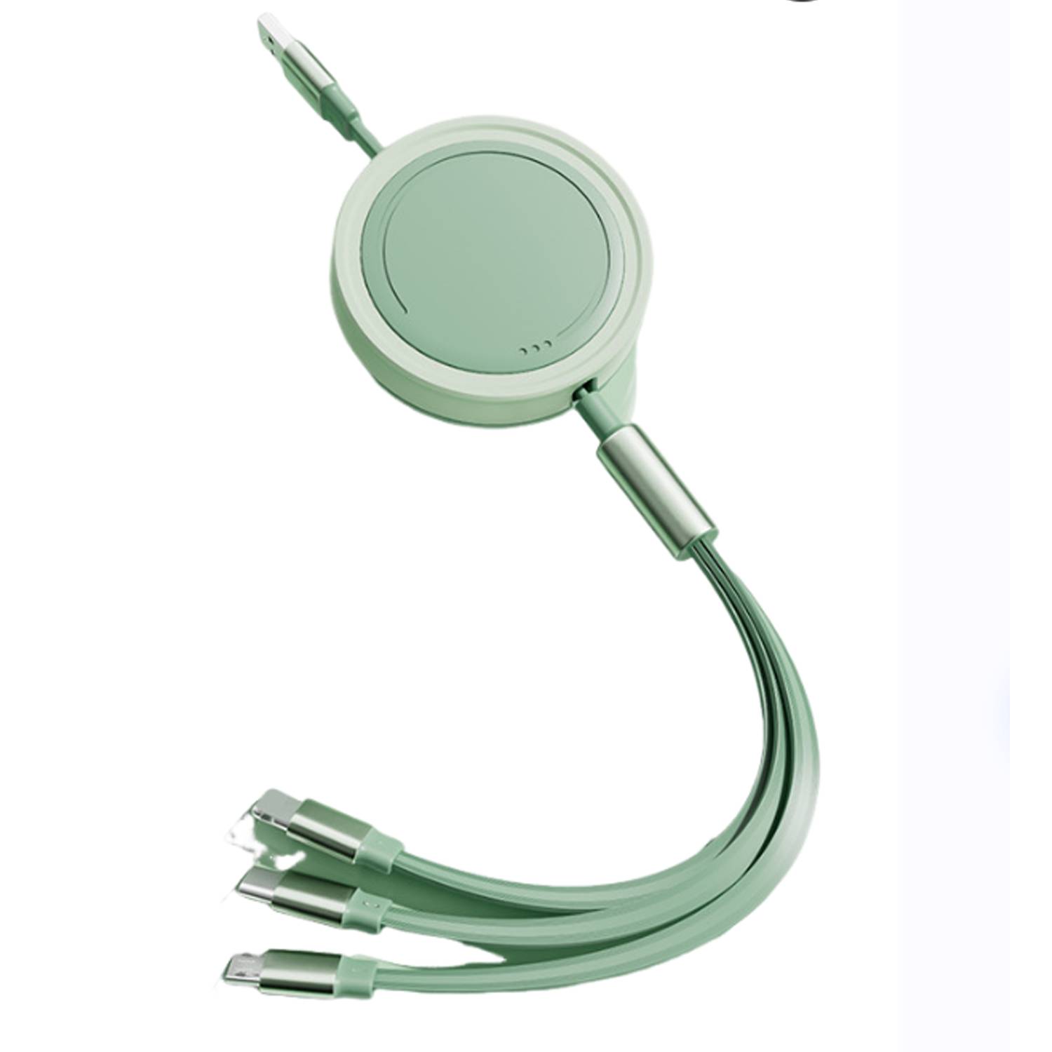66W 3 in 1 Retractable Fast Charging Cable 2