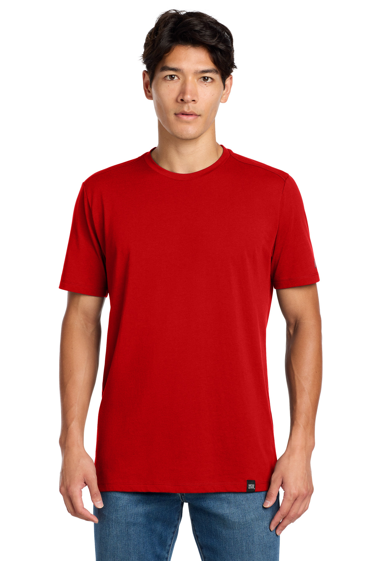 New Era Heritage Blend Crew Tee. NEA100 98