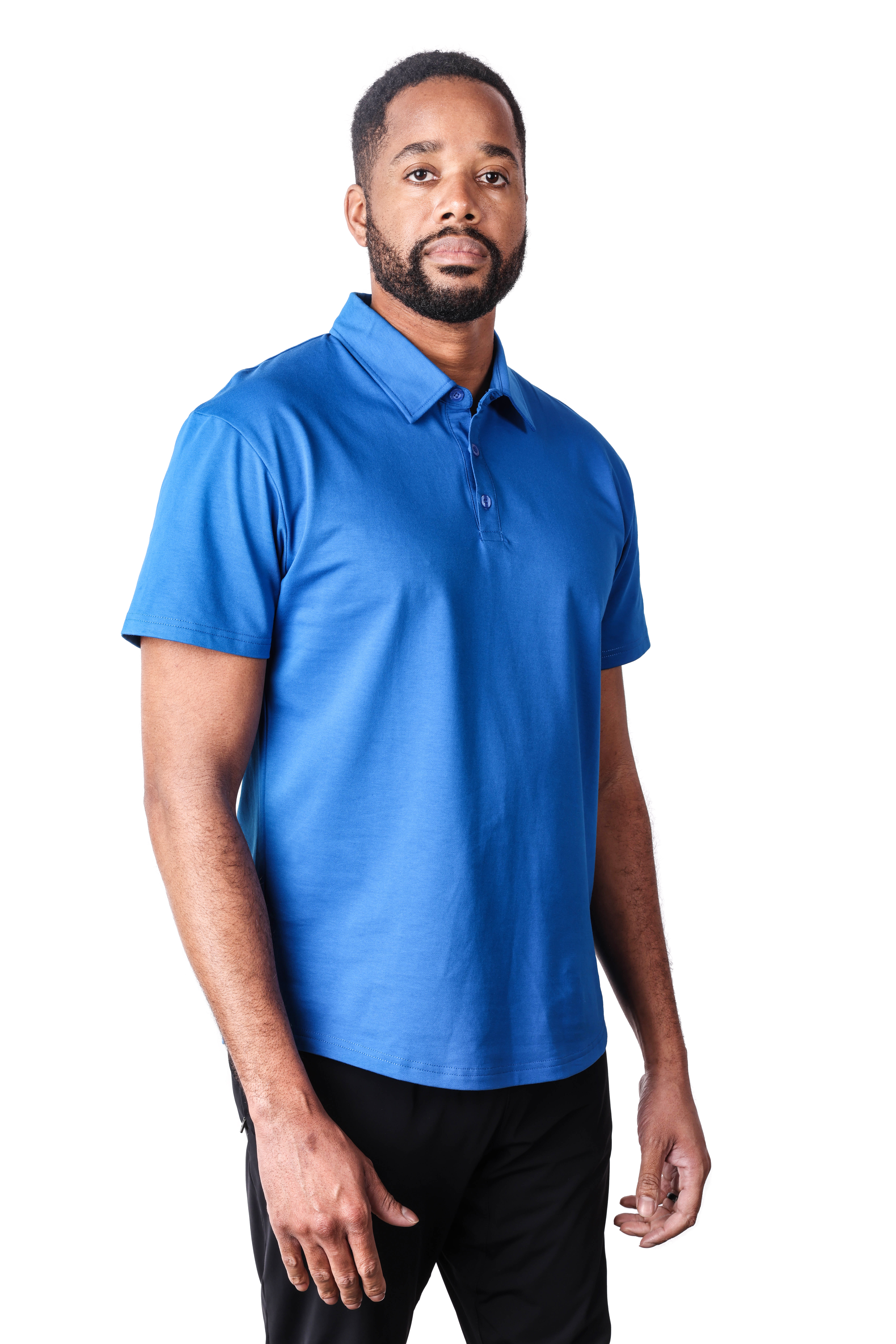 Elemental Men's A-Game Athletic Fit Premium Polo 6