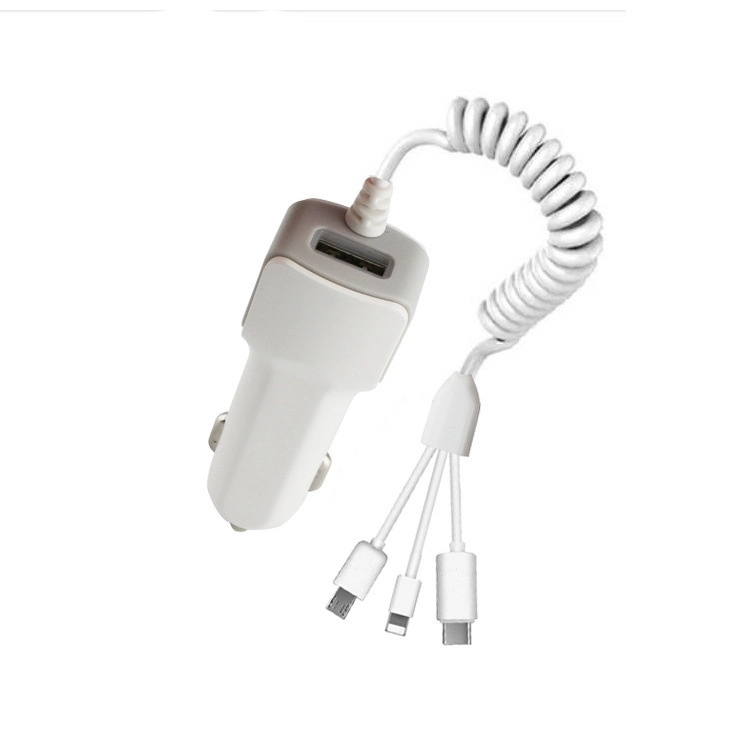 3In1 Car Charging Usb Cable For Phone 6