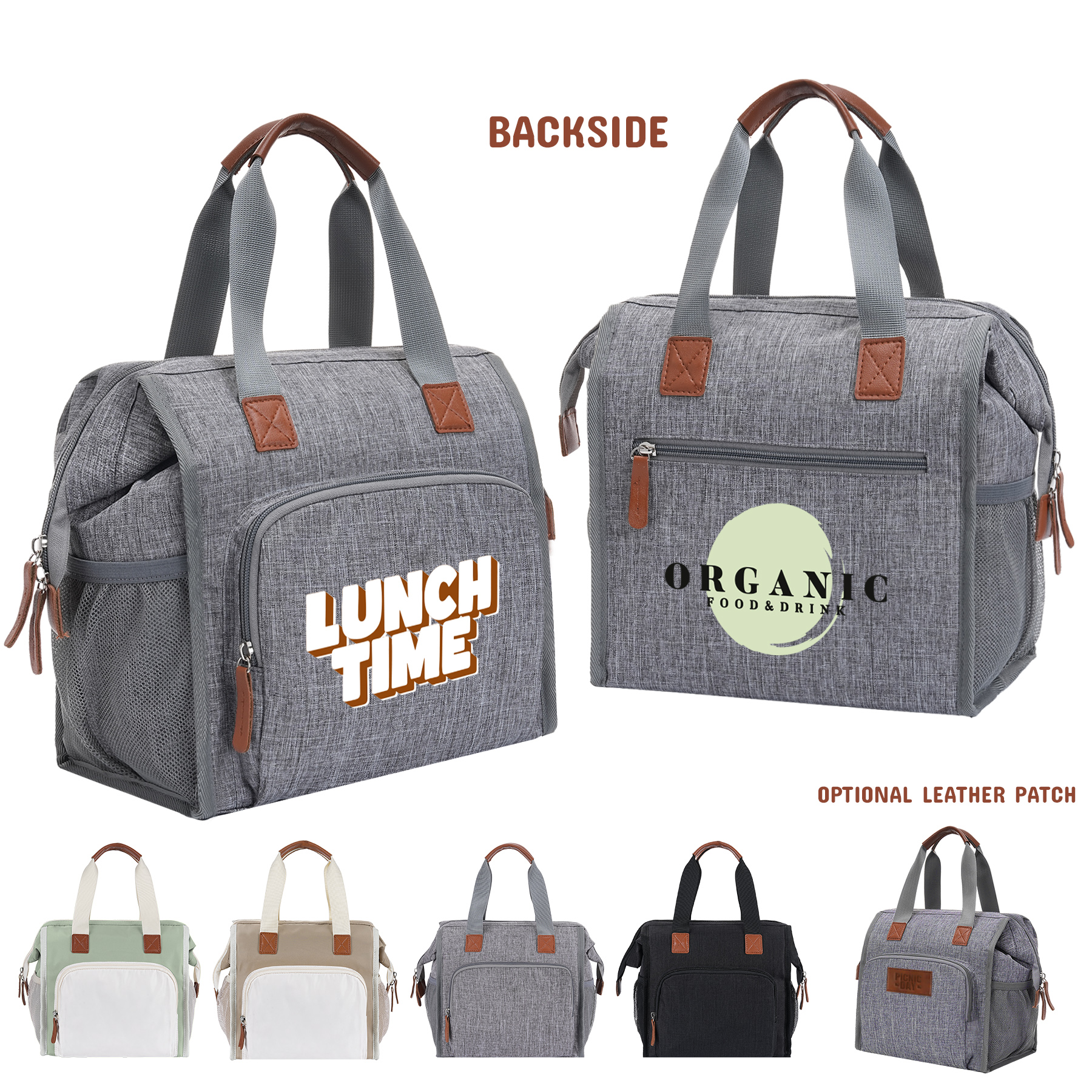 Smile Insulated Lunch Box Cooler Bag 7